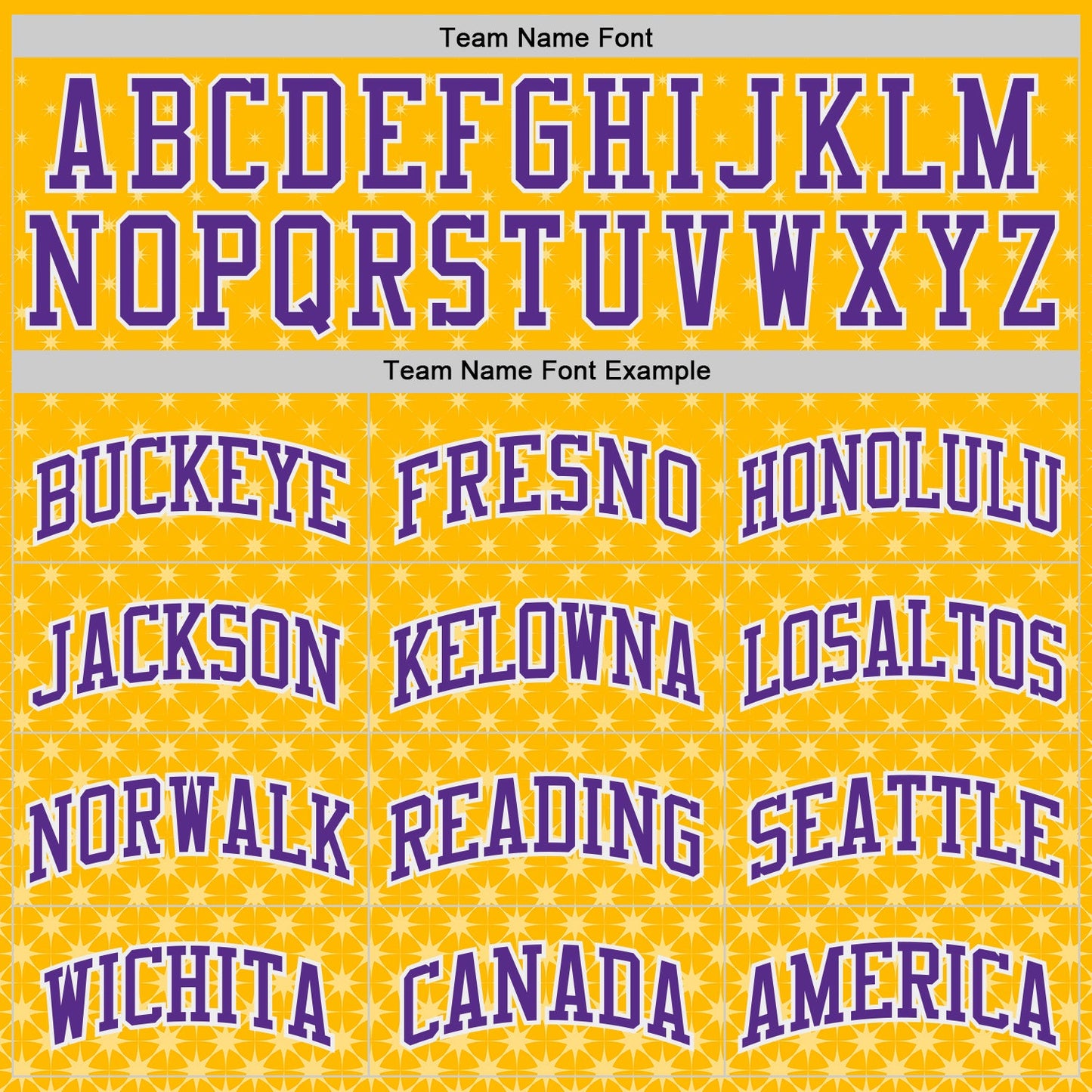 Custom Gold Purple-White Star Starry Speckle Round Neck Sublimation Basketball Uniform Jersey view 3