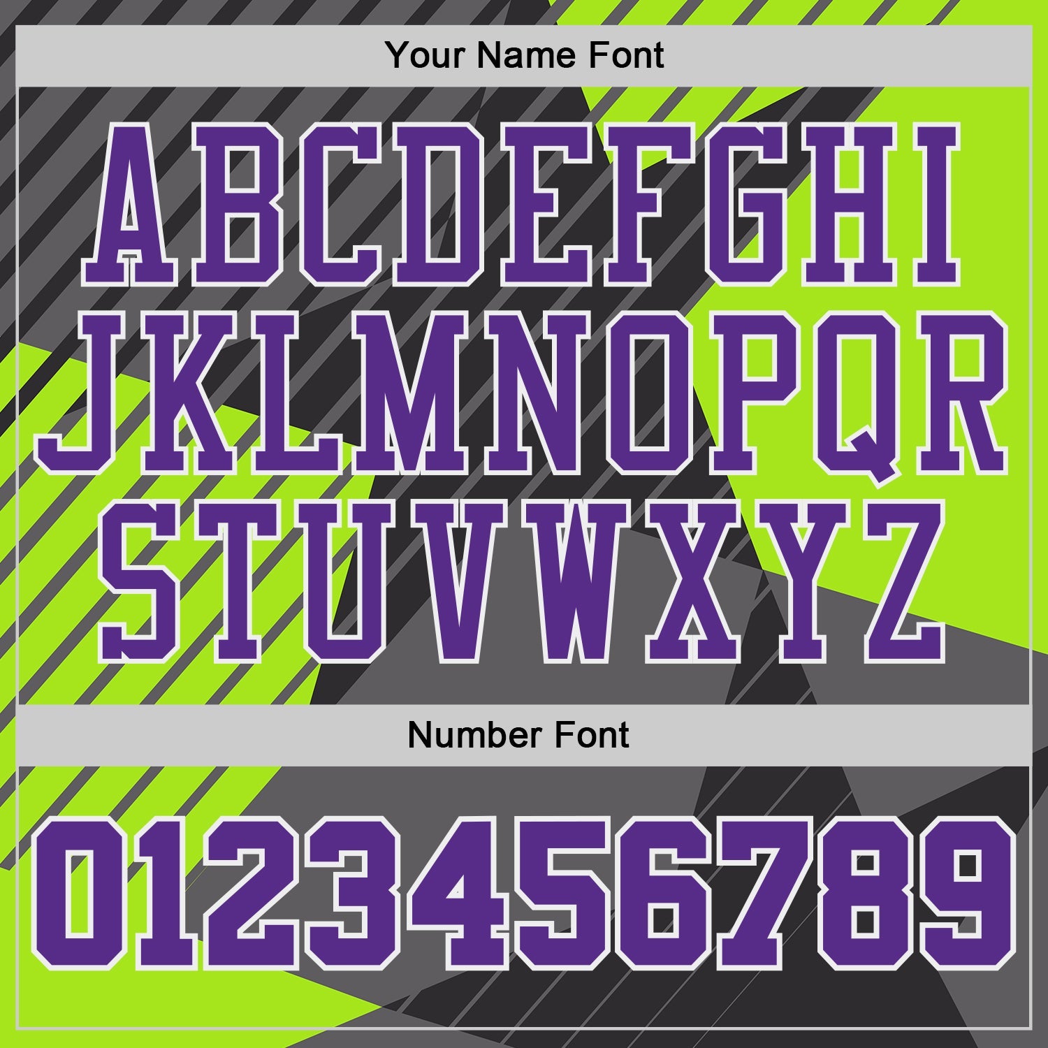 Custom Black Purple White-Neon Green Stripe Star Color Block Round Neck Sublimation Basketball Uniform Jersey view 4