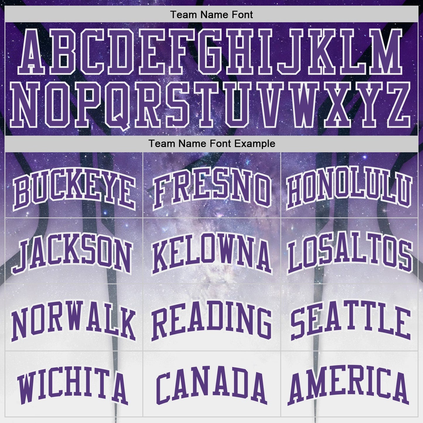Custom Purple White-Black Nebula Starry Galaxy Space Round Neck Sublimation Basketball Uniform Jersey view 3