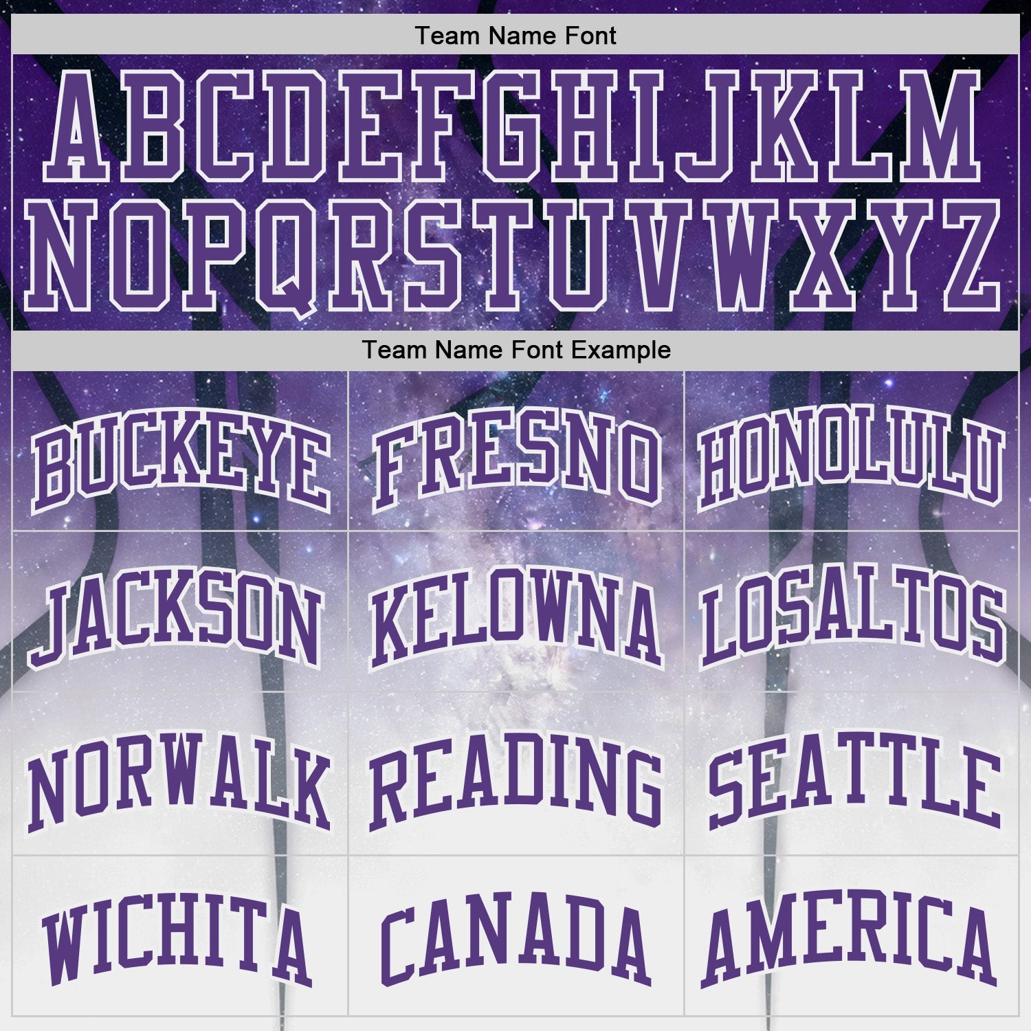 Custom Purple White-Black Nebula Starry Galaxy Space Round Neck Sublimation Basketball Uniform Jersey view 3