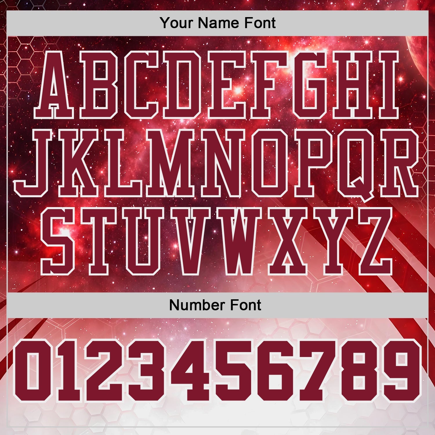Custom Crimson-White Nebula Starry Galaxy Space Round Neck Sublimation Basketball Uniform Jersey view 4