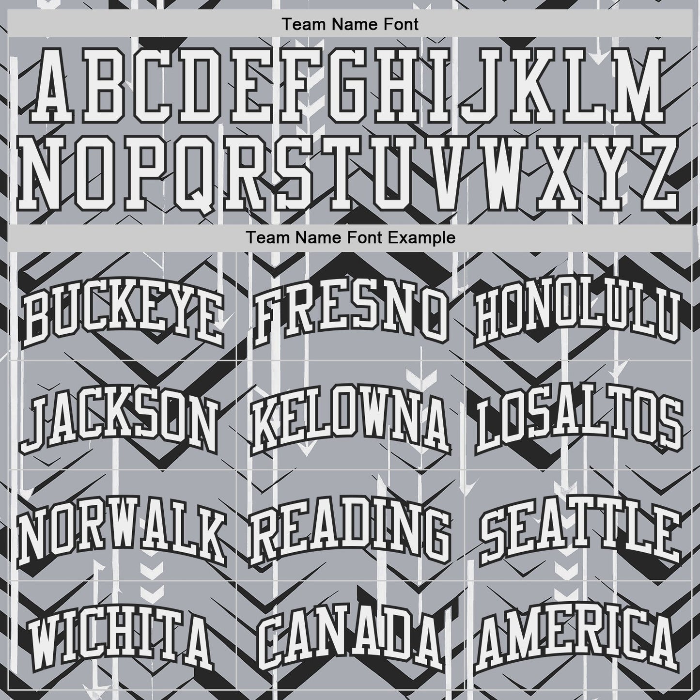 Custom Gray White-Black Geometric Chevron Pattern Round Neck Sublimation Basketball Uniform Jersey view 3