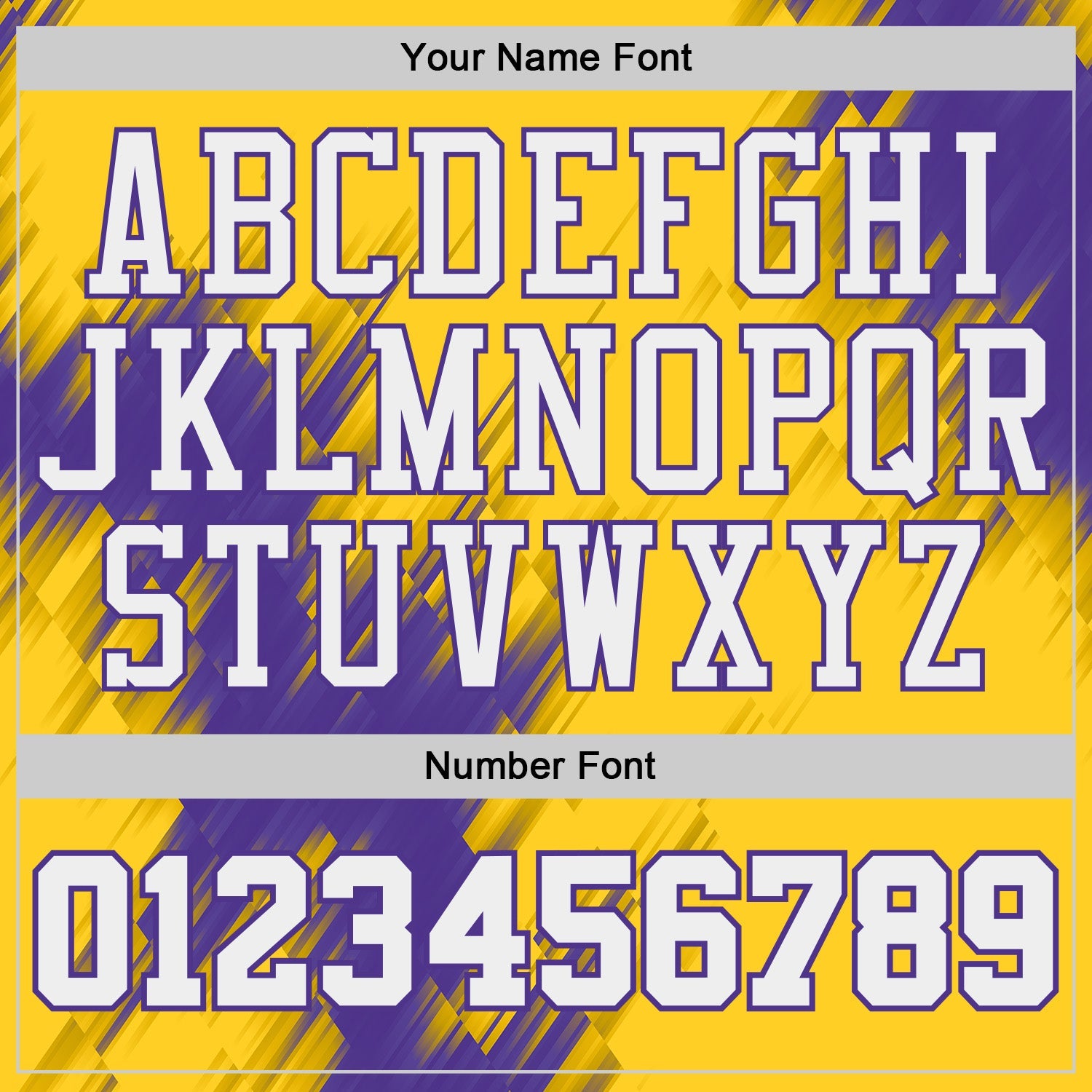 Custom Yellow White-Purple Brush Stroke Geometric Round Neck Sublimation Basketball Uniform Jersey view 4
