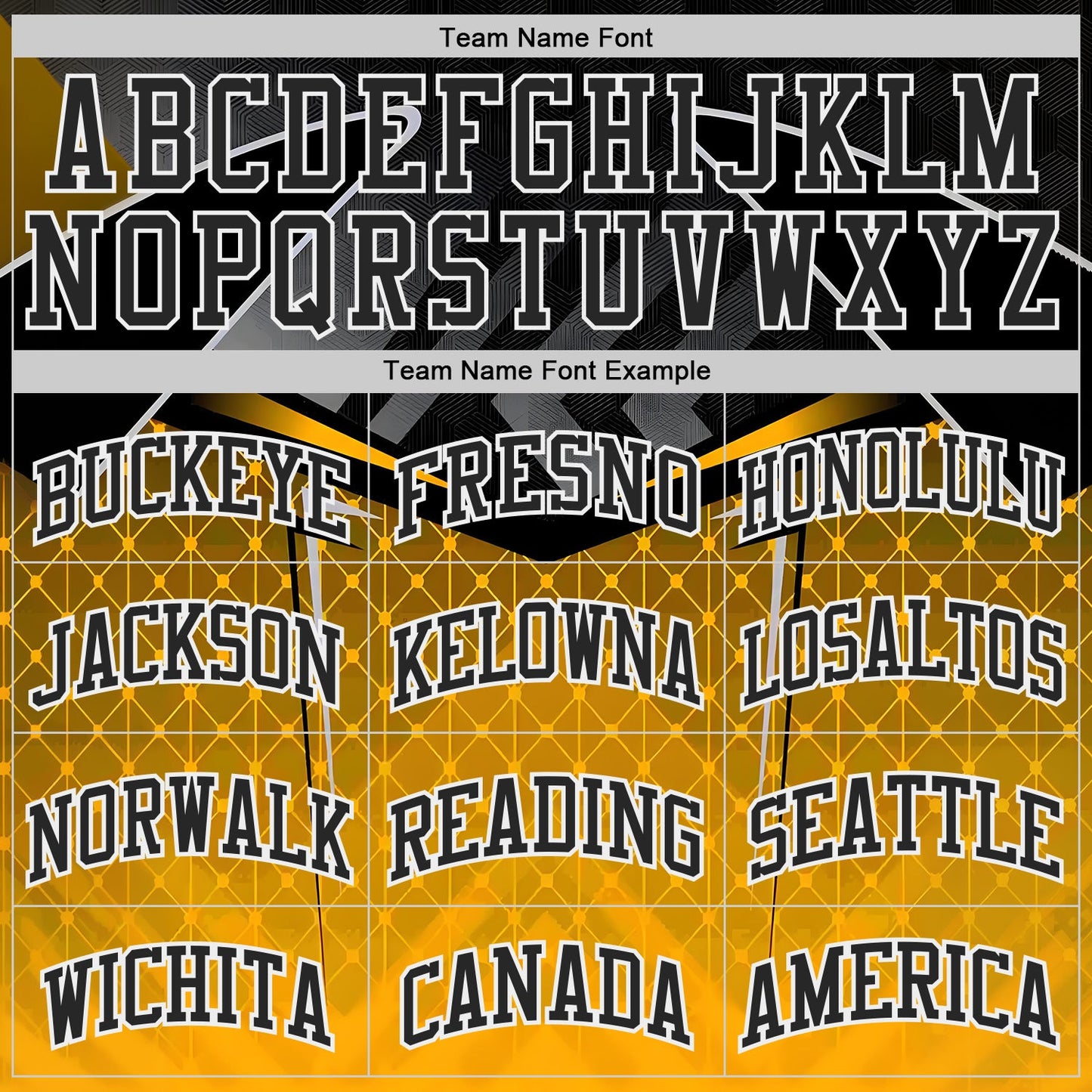 Custom Black Gold-White Geometric Diamond Gradient Round Neck Sublimation Basketball Uniform Jersey view 3