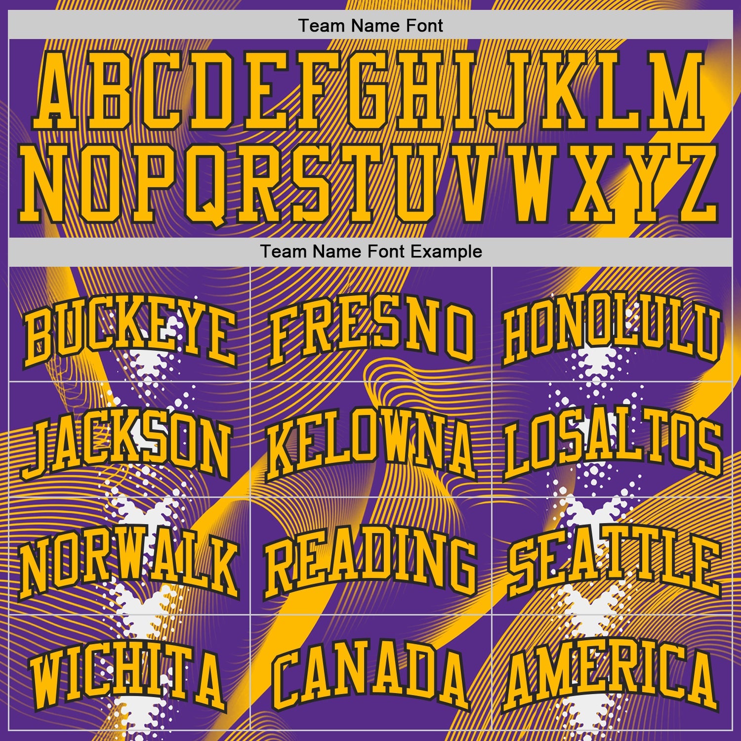 Custom Purple Gold-Black Wave Gradient Dot Round Neck Sublimation Basketball Uniform Jersey view 3