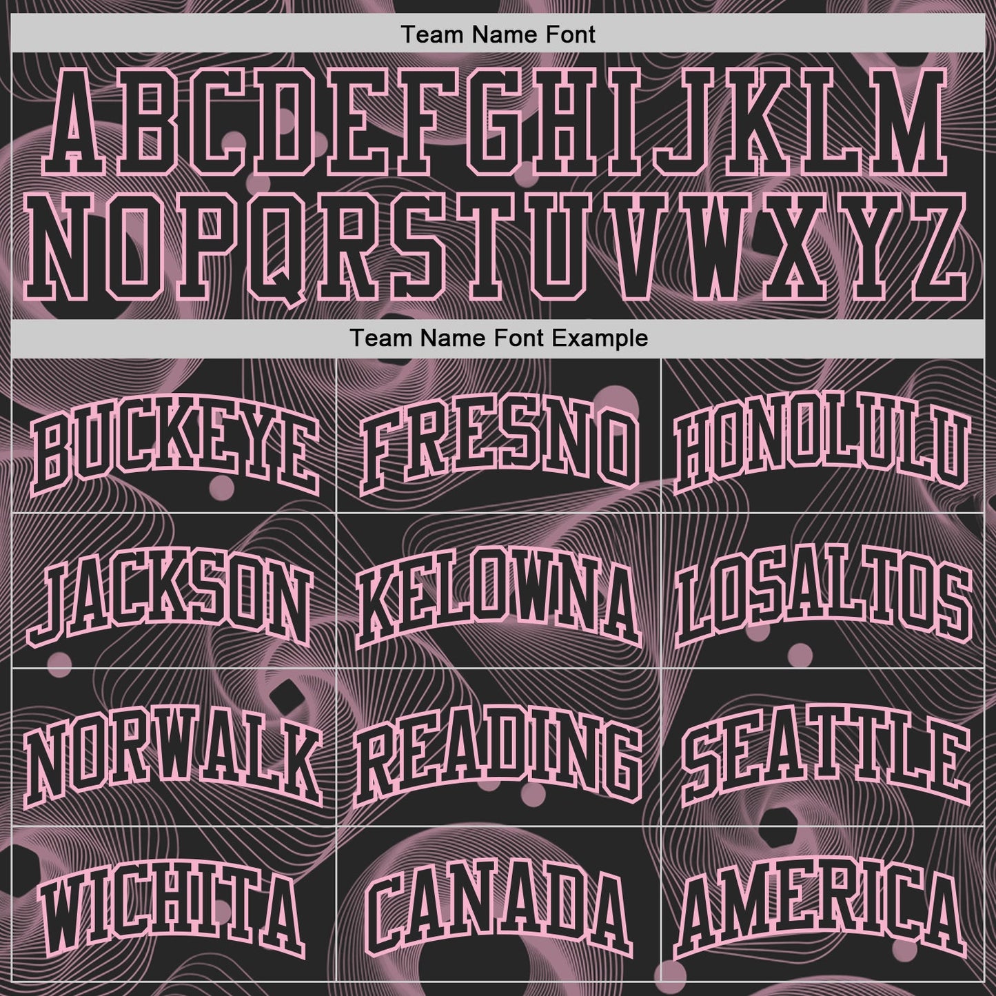 Custom Black-Light Pink Geometric Swirl Wave Lines Round Neck Sublimation Basketball Uniform Jersey view 3
