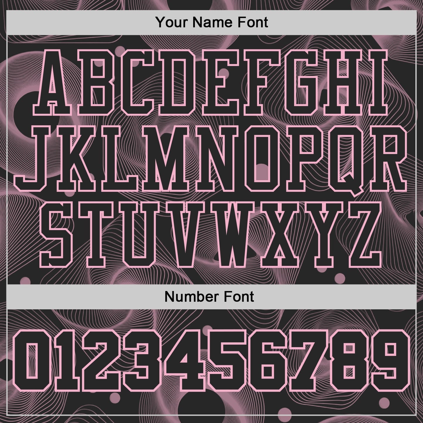 Custom Black-Light Pink Geometric Swirl Wave Lines Round Neck Sublimation Basketball Uniform Jersey view 4