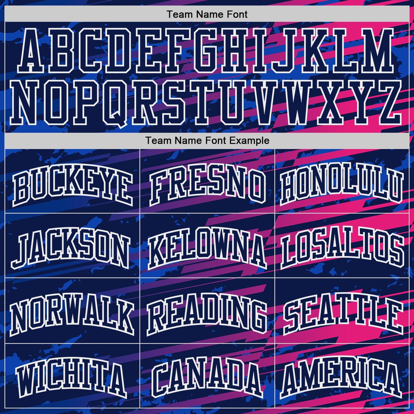 Custom Navy Hot Pink White-Gold Stripe Gradient Round Neck Sublimation Basketball Uniform Jersey view 3