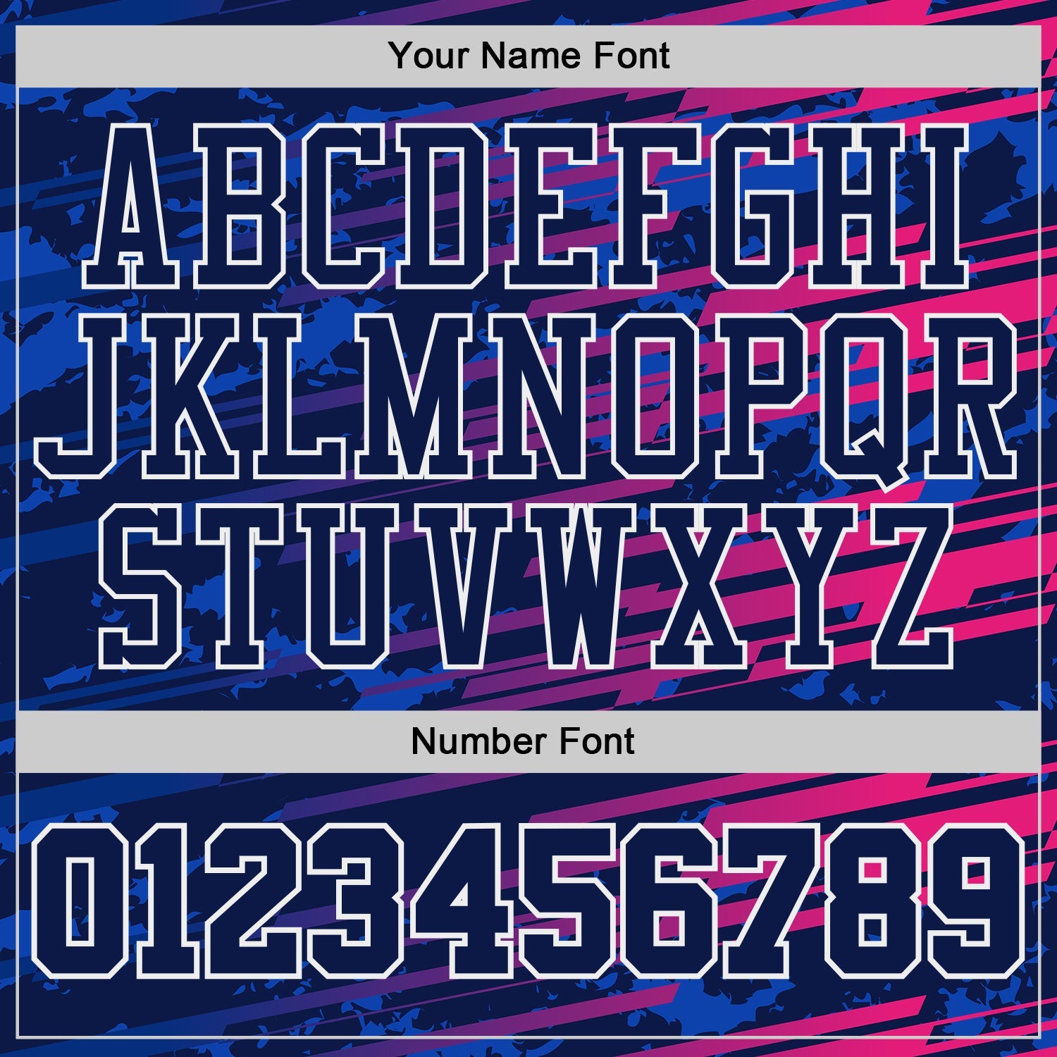 Custom Navy Hot Pink White-Gold Stripe Gradient Round Neck Sublimation Basketball Uniform Jersey view 4