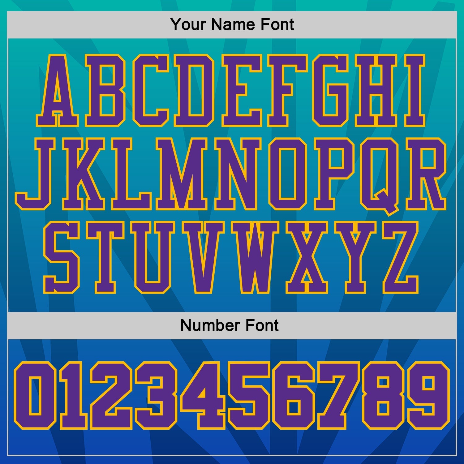 Custom Blue Purple Aqua-Gold Geometric Stripe Gradient Round Neck Sublimation Basketball Uniform Jersey view 4
