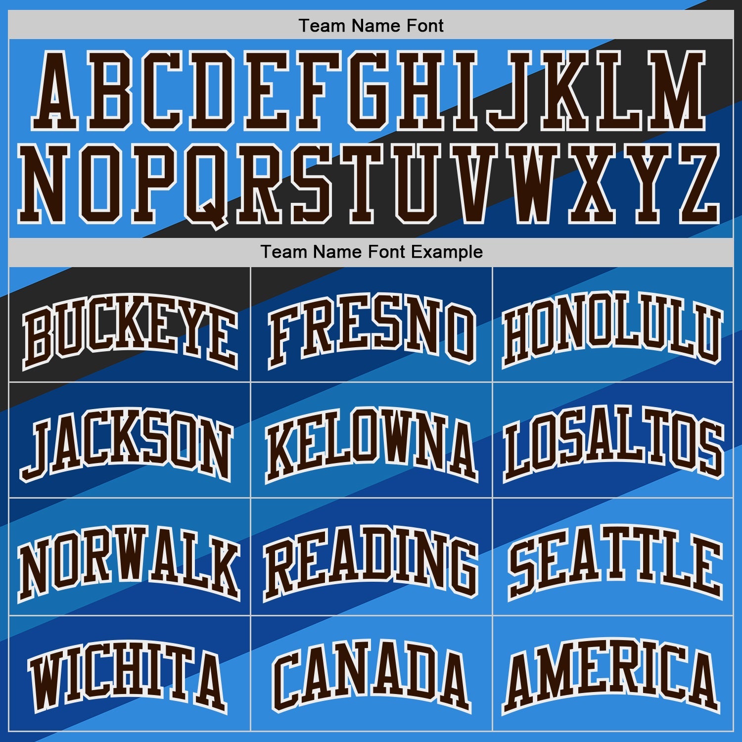 Custom Blue Brown Black White-Gold Diagonal Stripe Gradient Round Neck Sublimation Basketball Uniform Jersey view 3