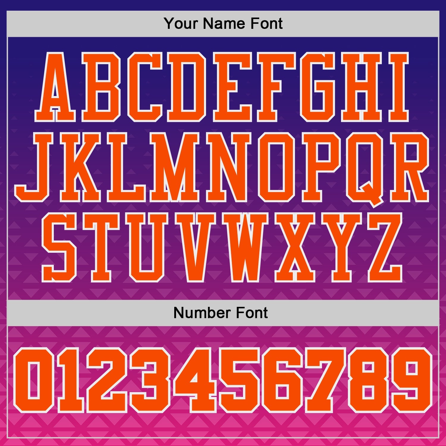 Custom Purple Orange Pink White Navy-Gold Triangle Dot Gradient Round Neck Sublimation Basketball Uniform Jersey view 4