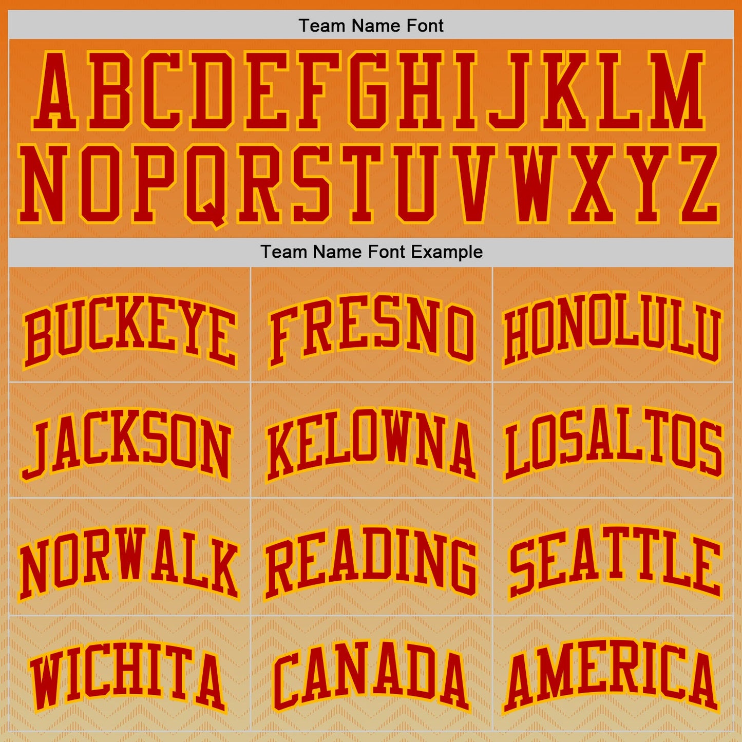 Custom Orange Red Gold-White Micro Chevron Gradient Round Neck Sublimation Basketball Uniform Jersey view 3