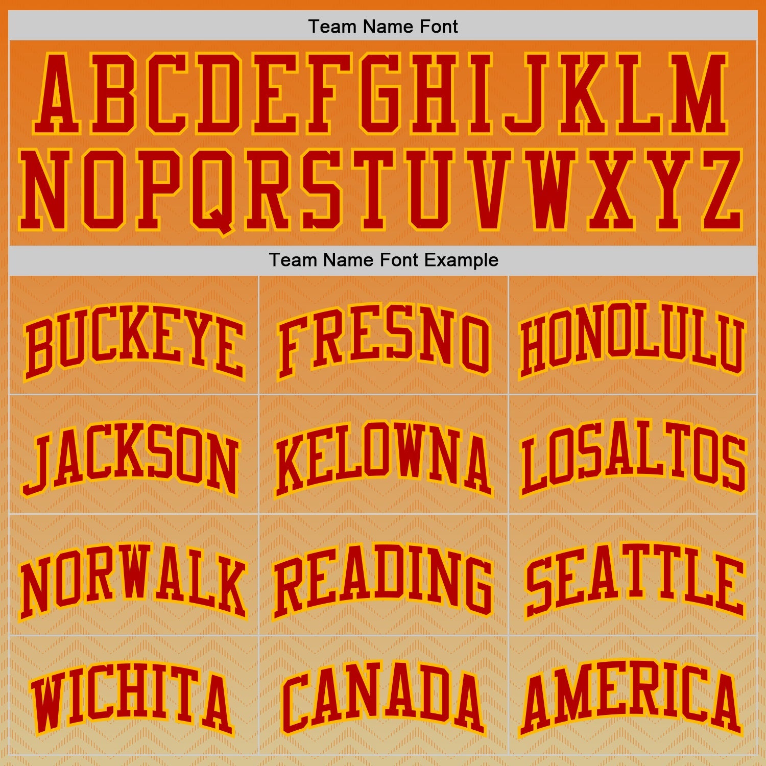 Custom Orange Red Gold-White Micro Chevron Gradient Round Neck Sublimation Basketball Uniform Jersey view 3