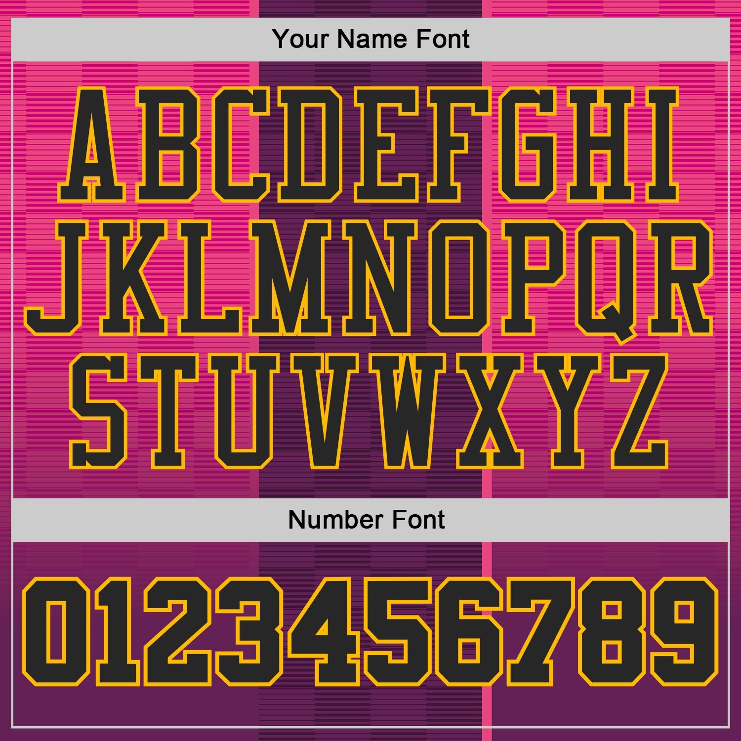 Custom Purple Black Pink Gold-Orange Gradient Line Round Neck Sublimation Basketball Uniform Jersey view 4