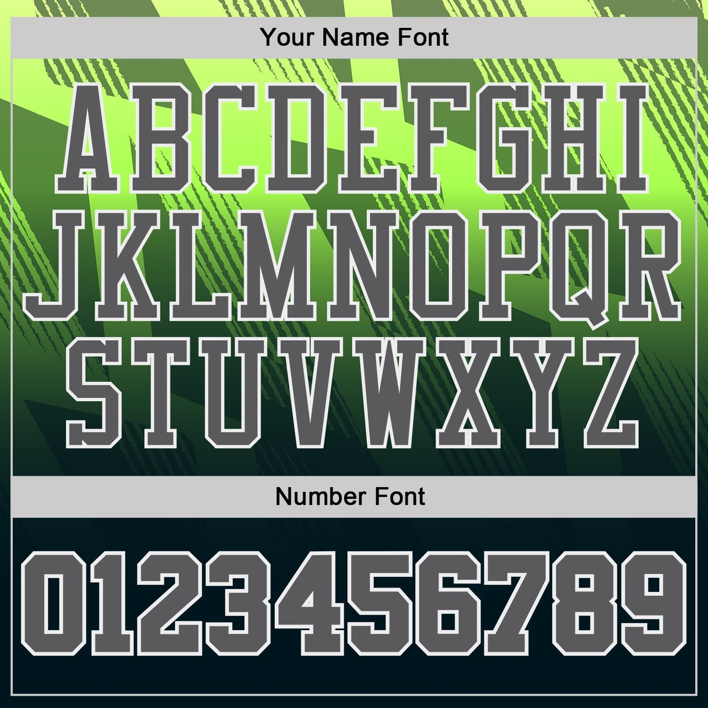Custom Green Steel Gray White-Black Geometric Line Gradient Round Neck Sublimation Basketball Uniform Jersey view 4