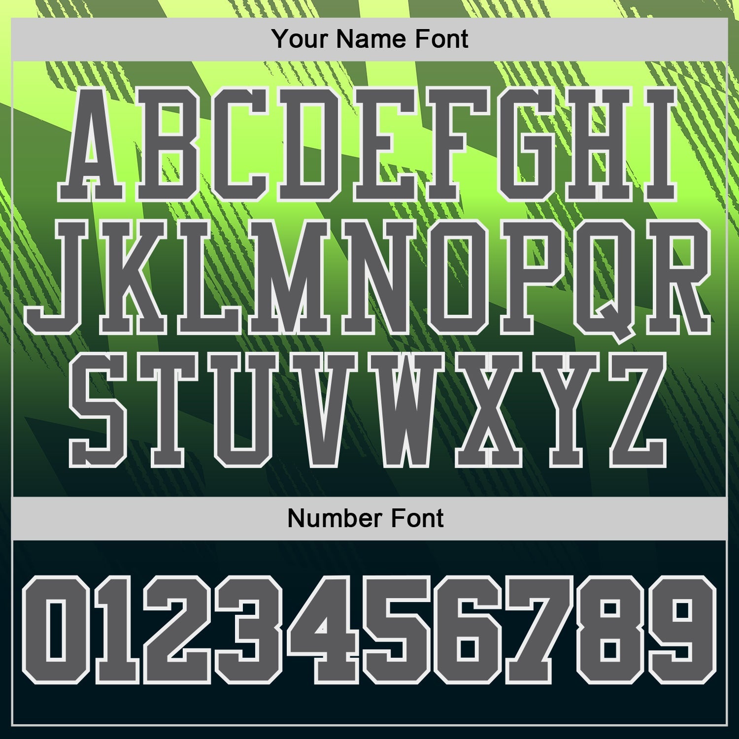 Custom Green Steel Gray White-Black Geometric Line Gradient Round Neck Sublimation Basketball Uniform Jersey view 4
