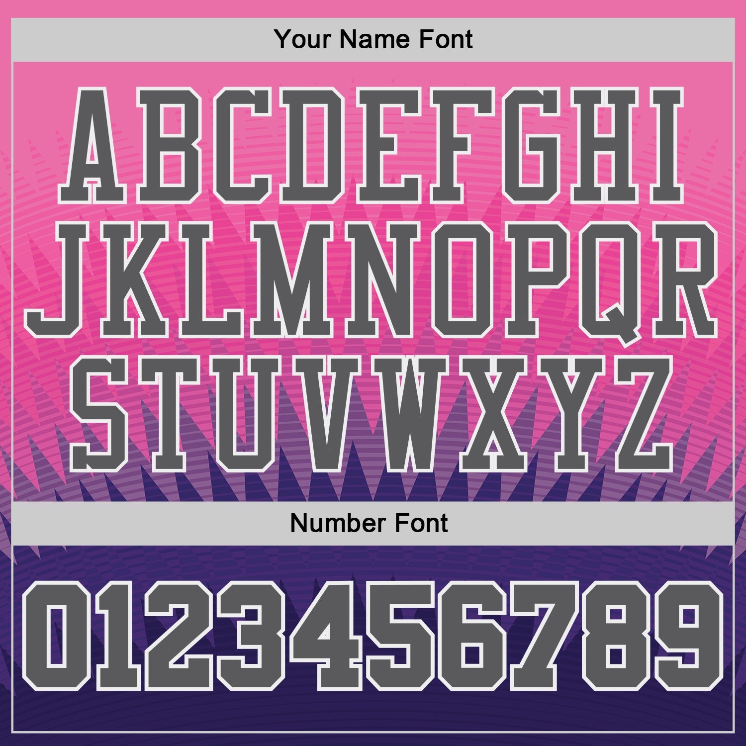 Custom Pink Steel Gray Purple White-Black Chevron Zigzag Gradient Round Neck Sublimation Basketball Uniform Jersey view 4