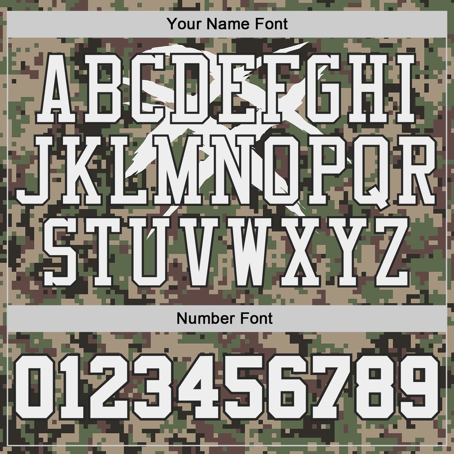 Custom Camo White-Black Digital Camouflage Claw Round Neck Sublimation Salute To Service Basketball Uniform Jersey view 4