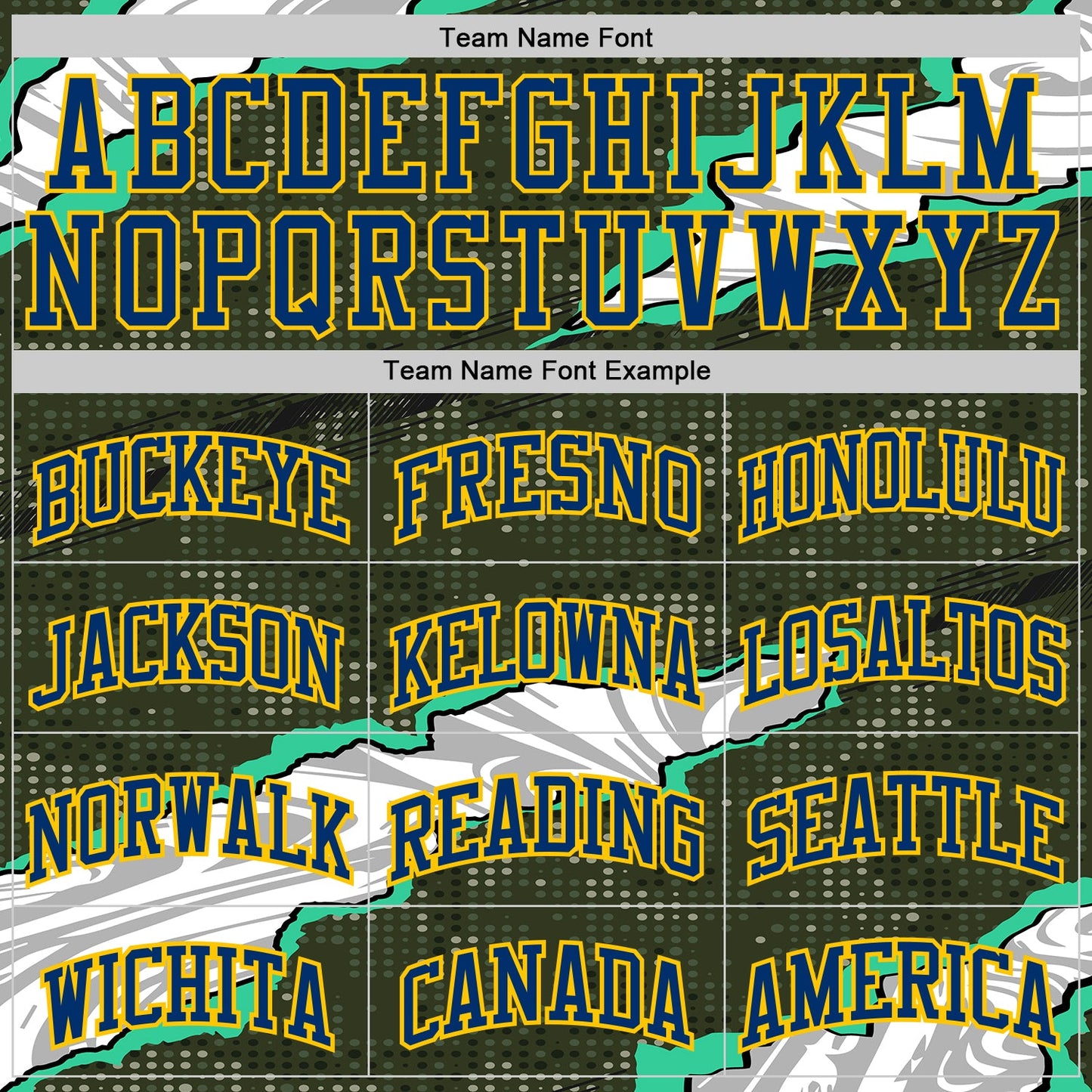 Custom Camo US Navy Blue-Yellow Digital Camouflage Torn Paper Style Round Neck Sublimation Salute To Service Basketball Uniform Jersey view 3