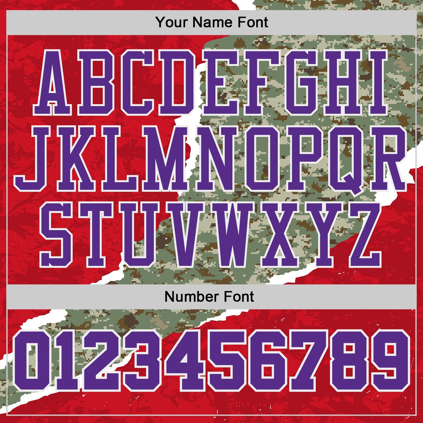 Custom Camo Purple-White Digital Camouflage Torn Paper Style Round Neck Sublimation Salute To Service Basketball Uniform Jersey view 4