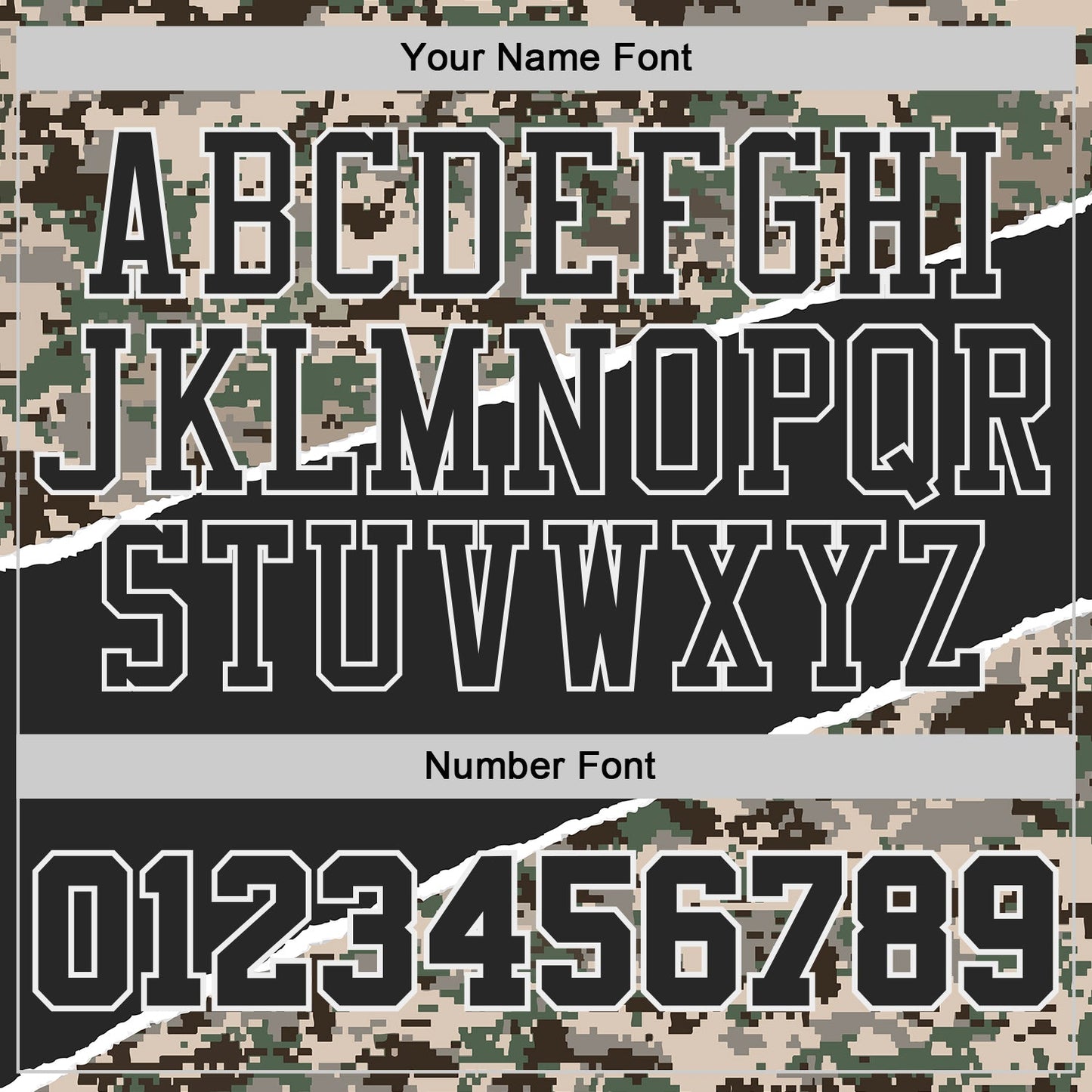 Custom Camo Black-White Digital Camouflage Round Neck Sublimation Salute To Service Basketball Uniform Jersey view 4