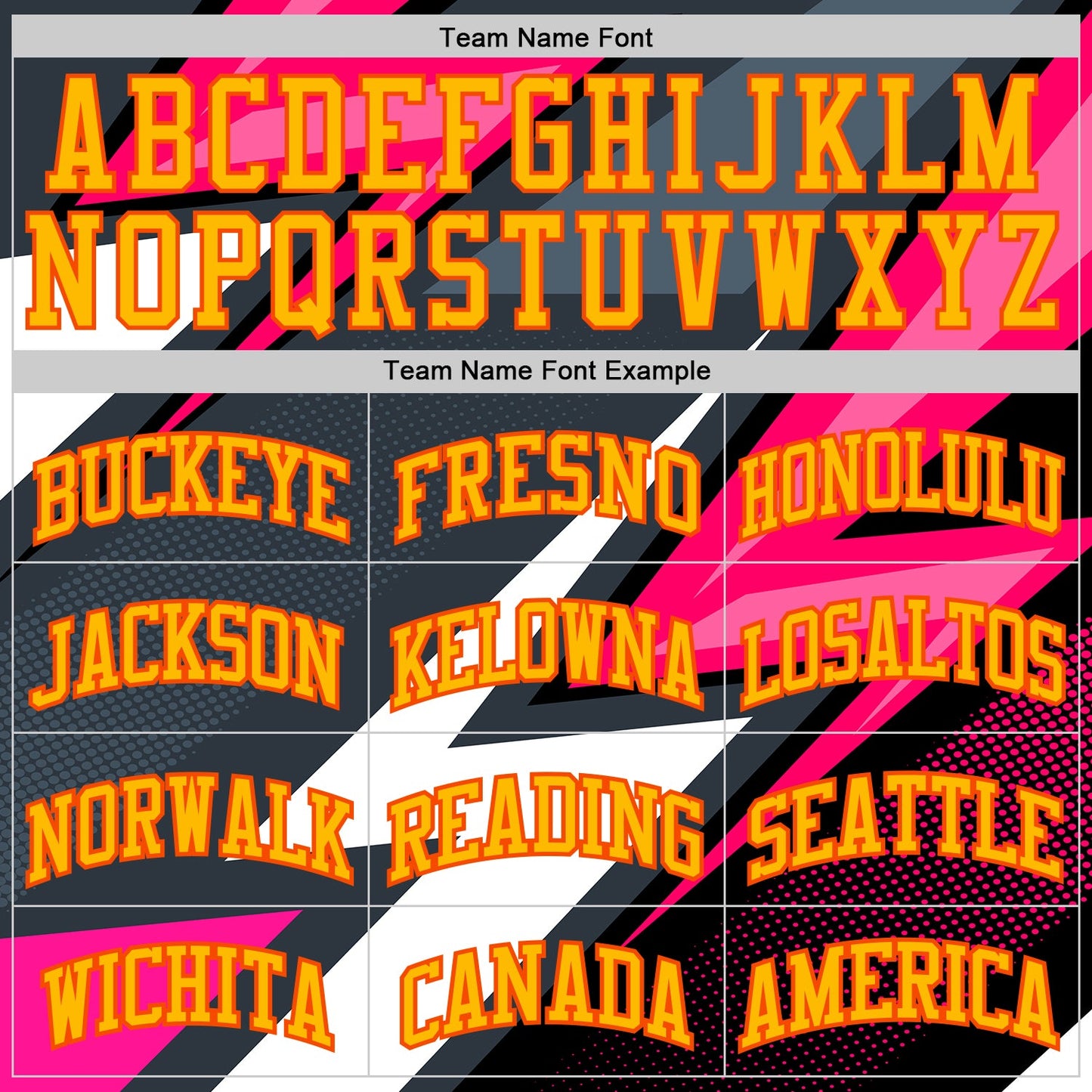 Custom Black Gold Pink-Orange Vibrant Lightning Stripe Round Neck Sublimation Basketball Uniform Jersey view 3