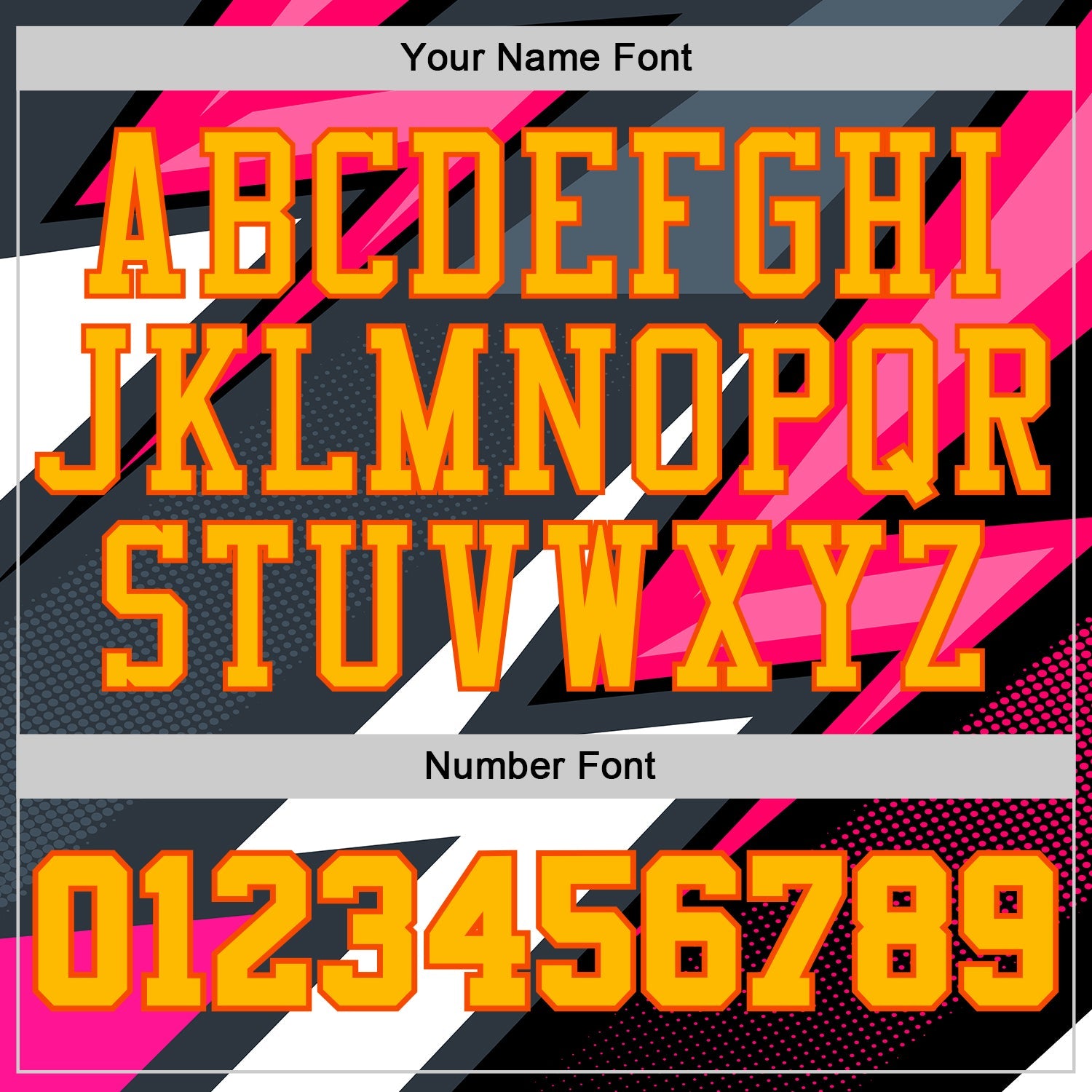 Custom Black Gold Pink-Orange Vibrant Lightning Stripe Round Neck Sublimation Basketball Uniform Jersey view 4