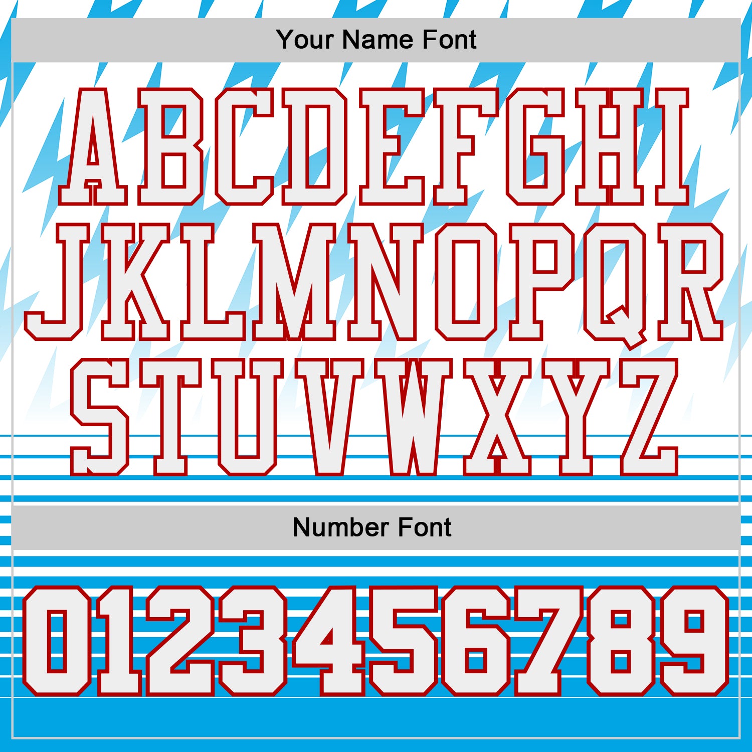Custom White Blue-Red Lightning Stripe Round Neck Sublimation Basketball Uniform Jersey view 4