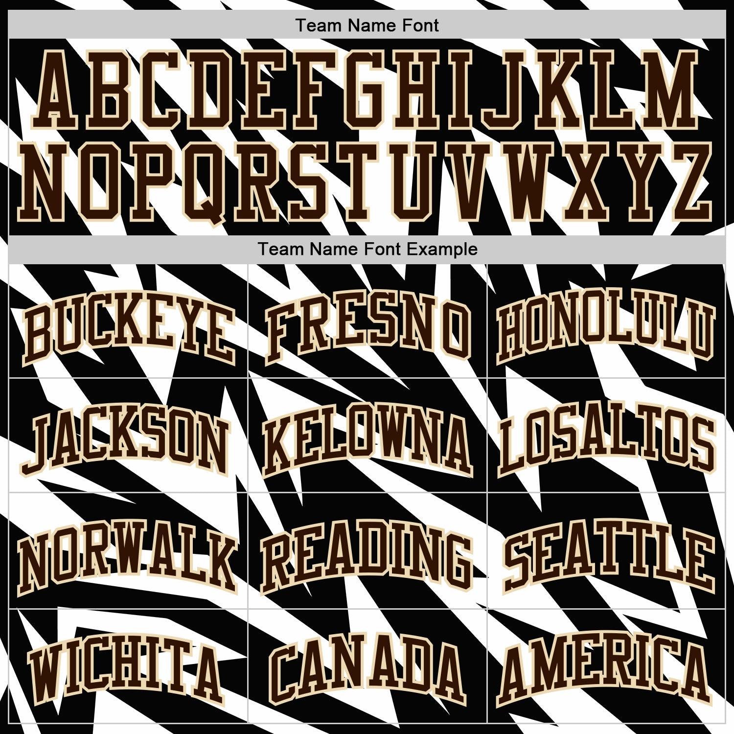 Custom White Brown Black-Cream Vibrant Lightning Stripe Round Neck Sublimation Basketball Uniform Jersey view 3