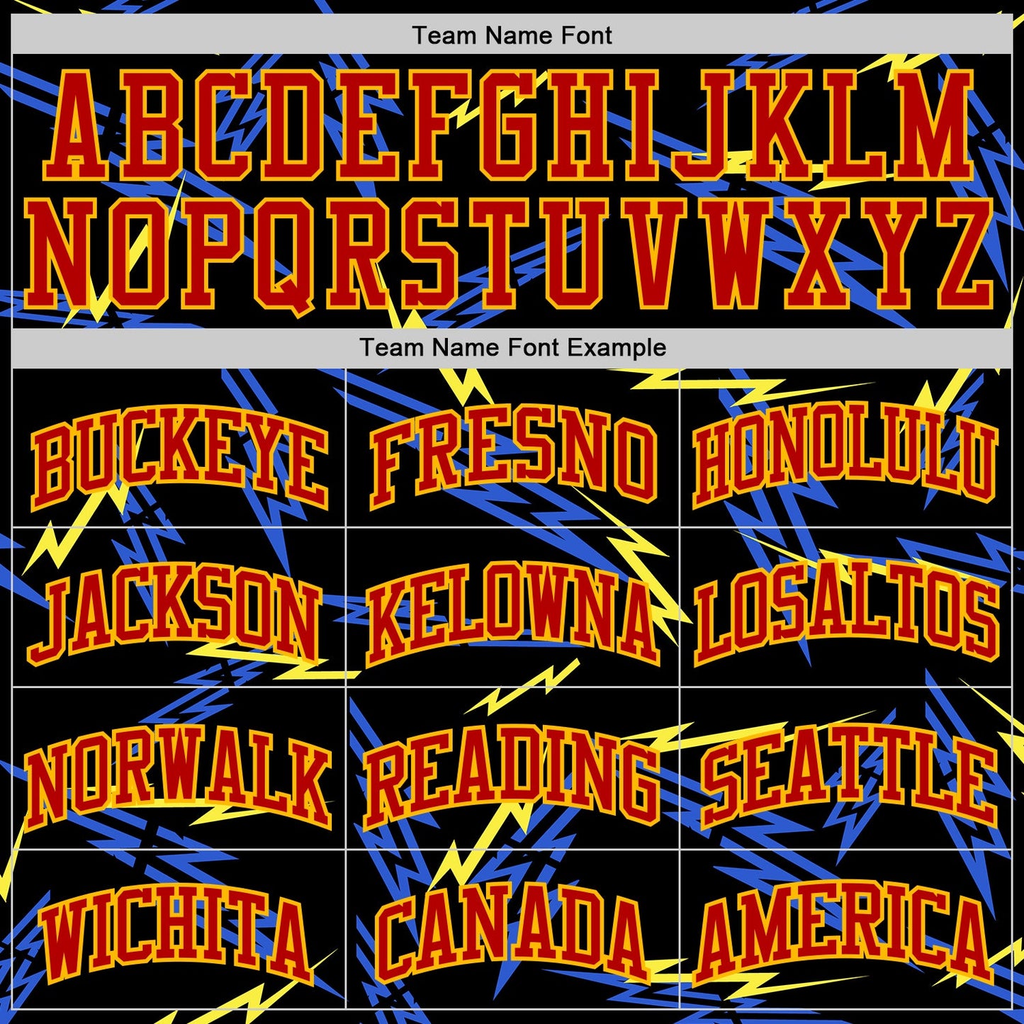 Custom Black Red Blue-Gold Vibrant Lightning Round Neck Sublimation Basketball Uniform Jersey view 3