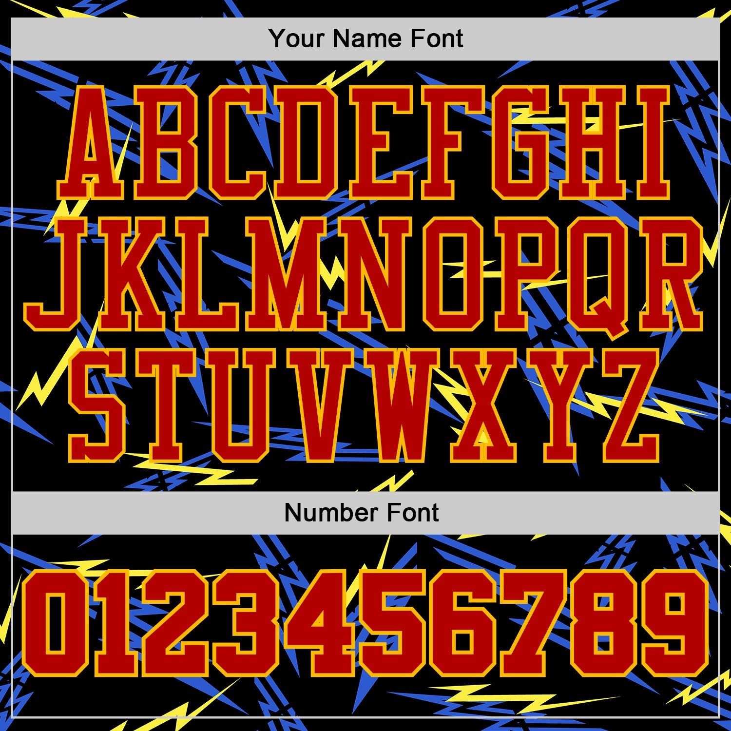 Custom Black Red Blue-Gold Vibrant Lightning Round Neck Sublimation Basketball Uniform Jersey view 4