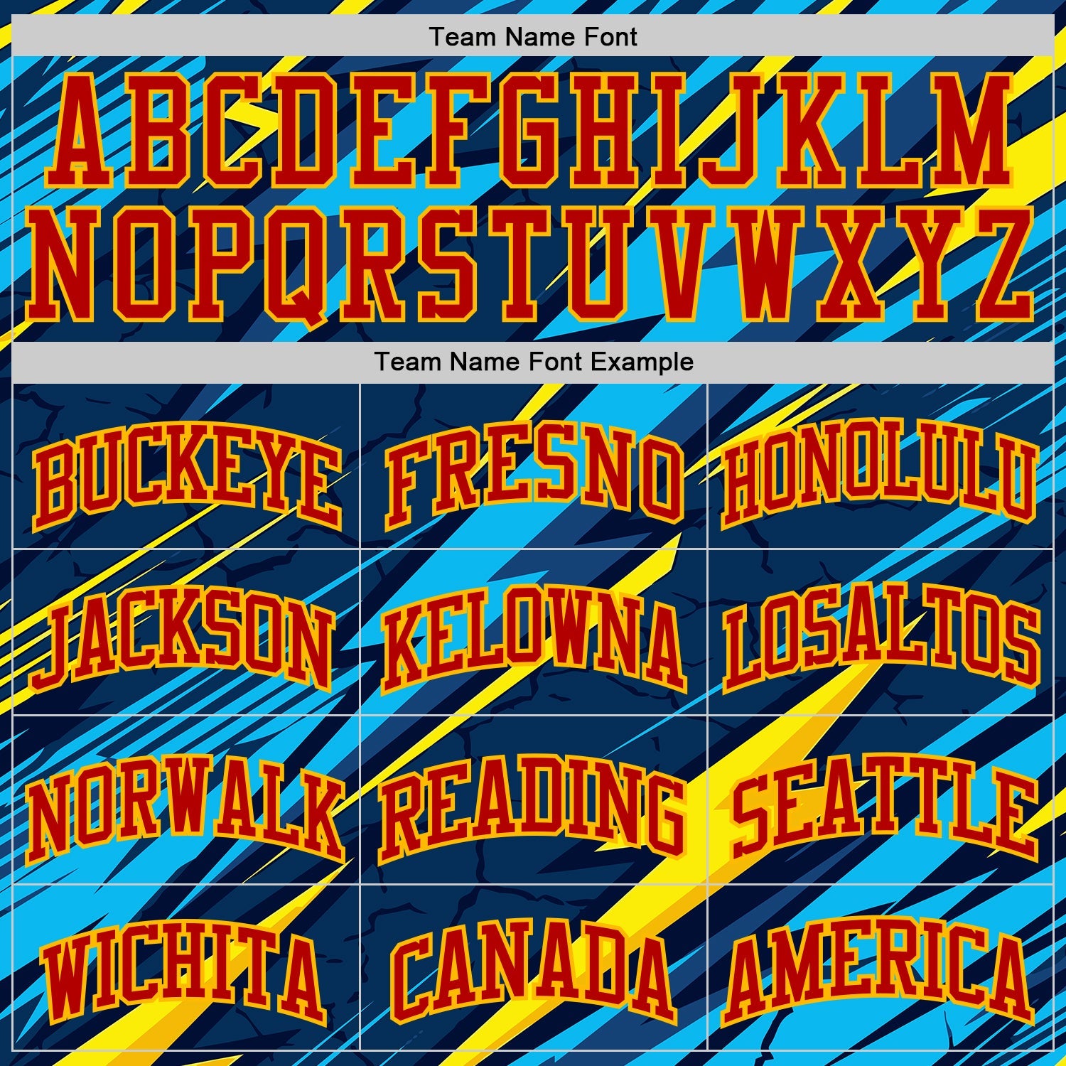 Custom Blue Red-Gold Abstract Lightning Round Neck Sublimation Basketball Uniform Jersey view 3