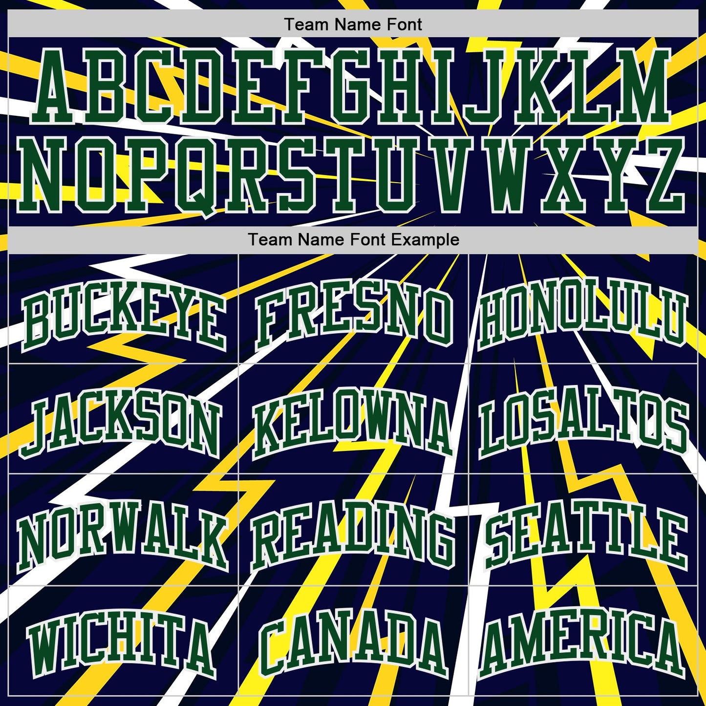 Custom Blue Green Yellow-White Lightning Burst Round Neck Sublimation Basketball Uniform Jersey view 3