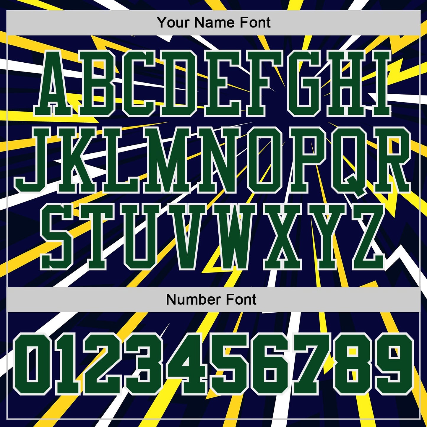 Custom Blue Green Yellow-White Lightning Burst Round Neck Sublimation Basketball Uniform Jersey view 4