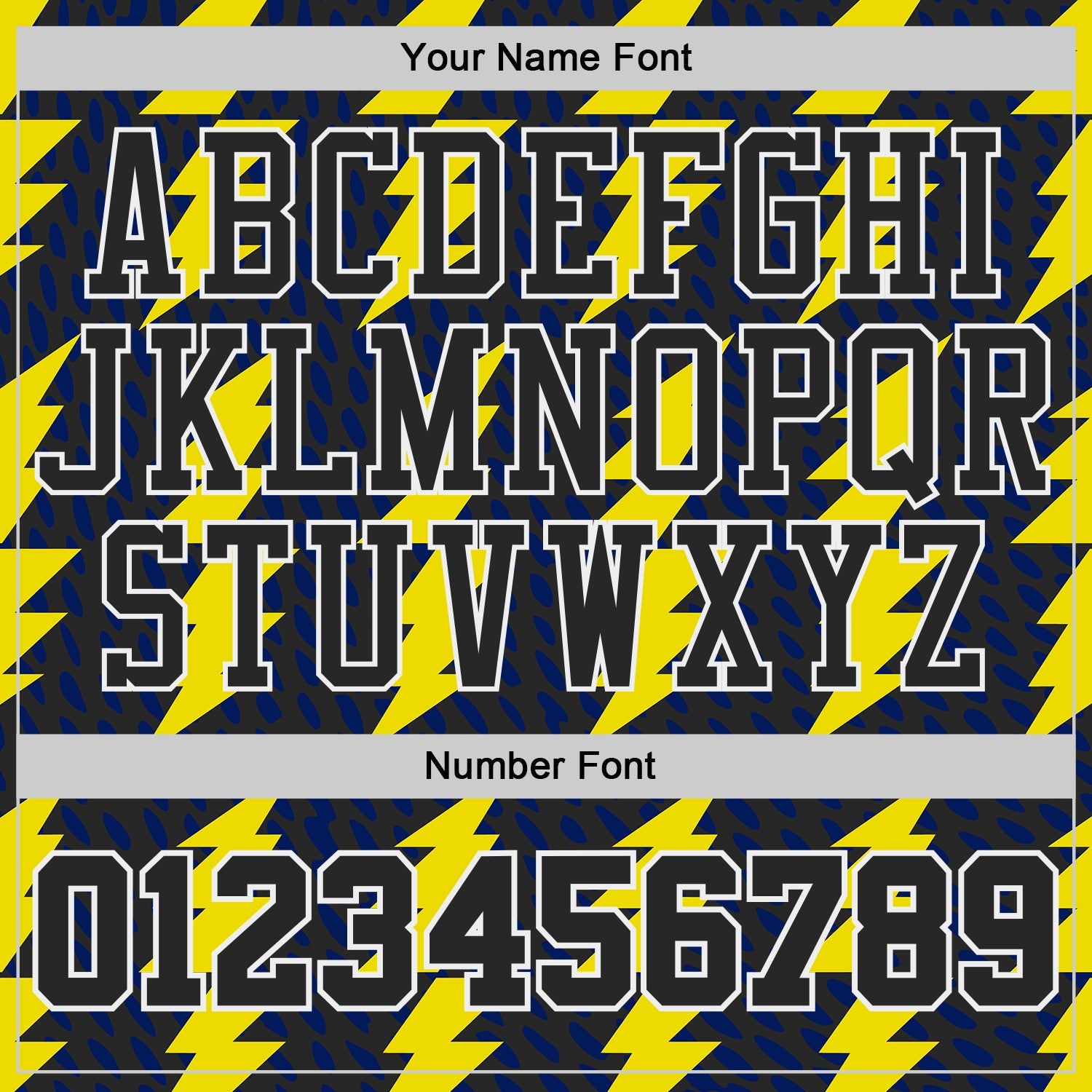 Custom Black Yellow-White Abstract Lightning Round Neck Sublimation Basketball Uniform Jersey view 4