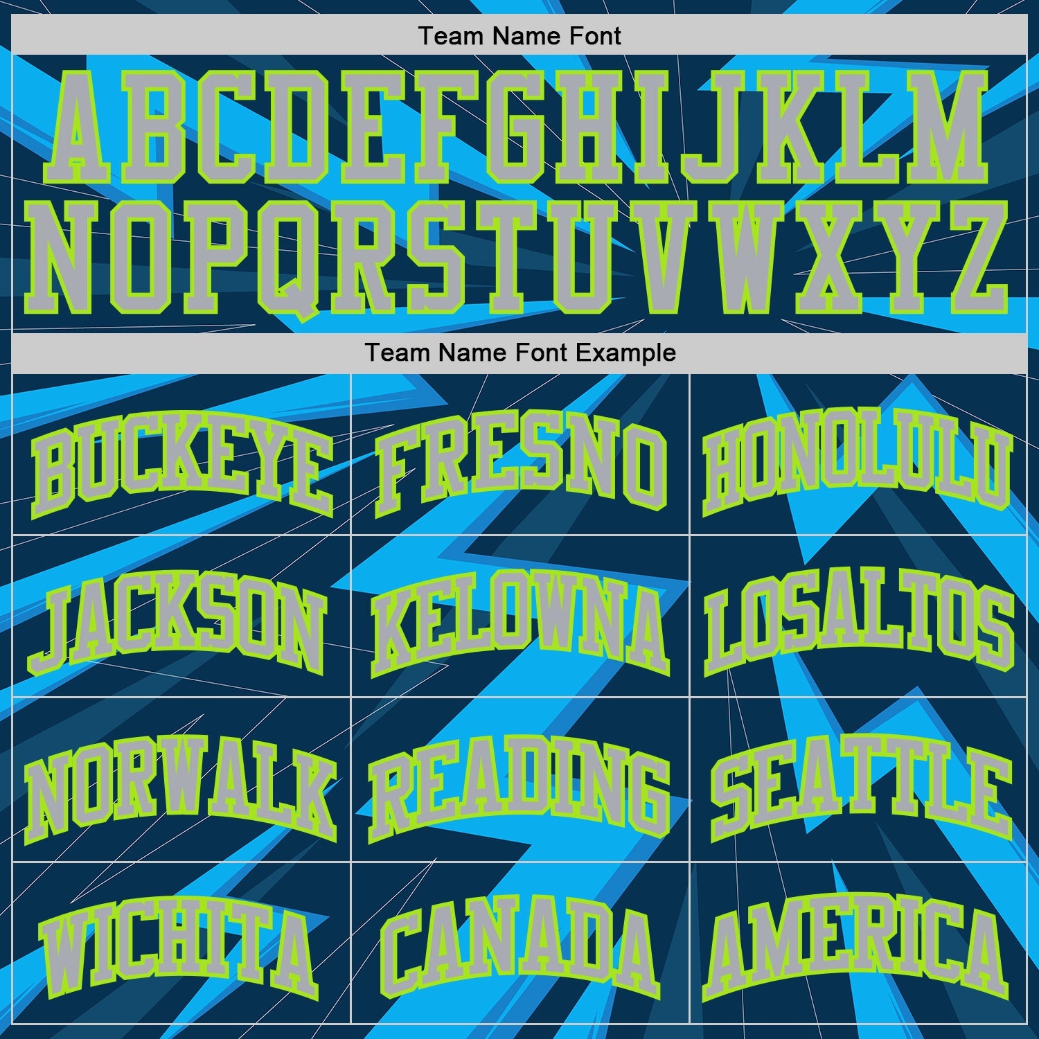 Custom Blue Gray-Neon Green Lightning Burst Round Neck Sublimation Basketball Uniform Jersey view 3