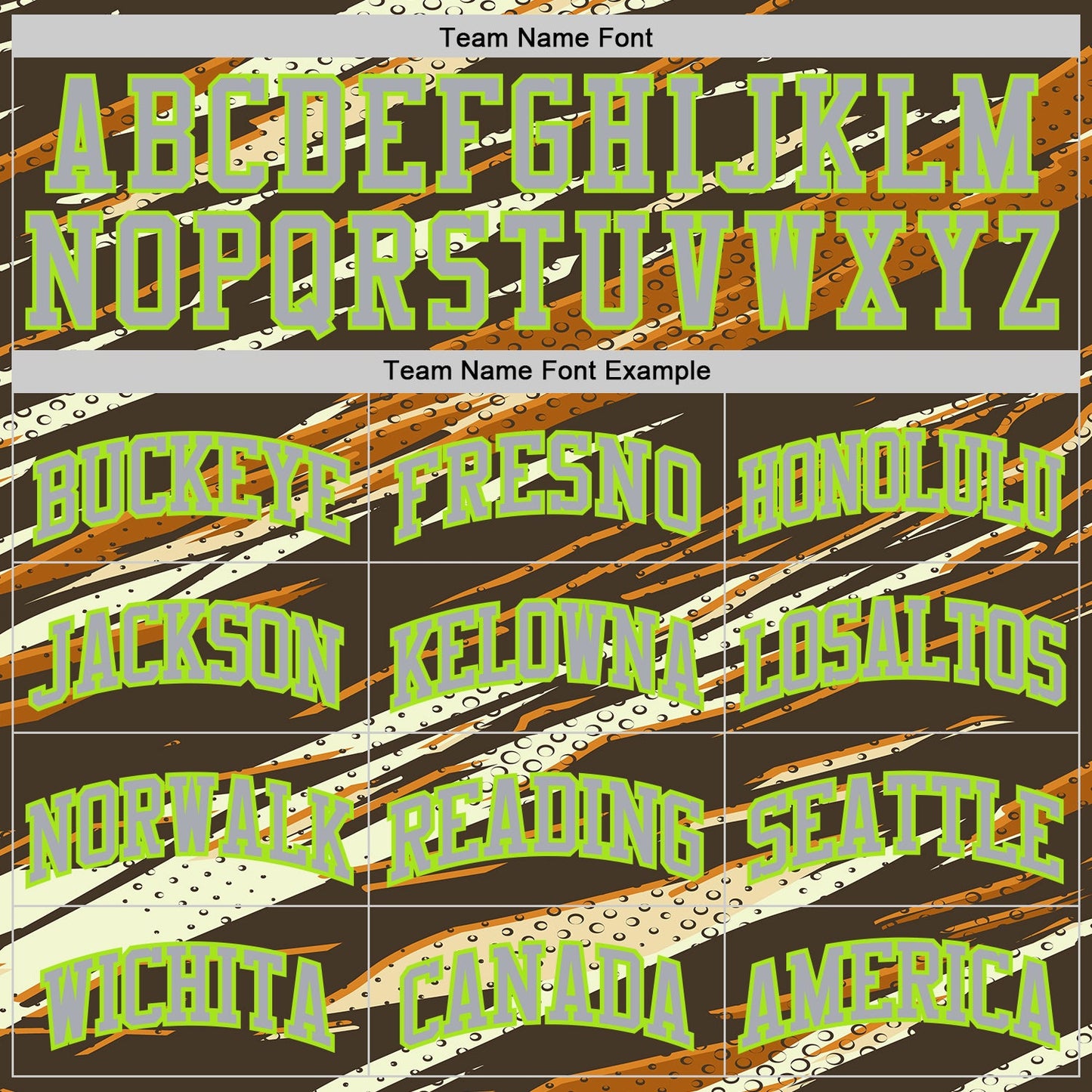 Custom Brown Gray Cream-Neon Green Brush Stroke Abstract Round Neck Sublimation Basketball Uniform Jersey view 3
