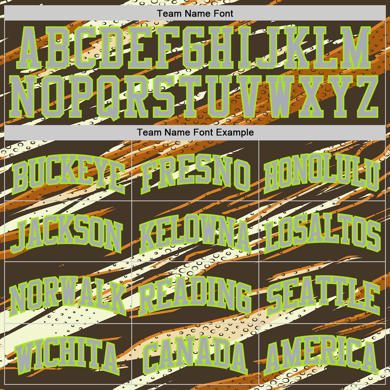 Custom Brown Gray Cream-Neon Green Brush Stroke Abstract Round Neck Sublimation Basketball Uniform Jersey view 3