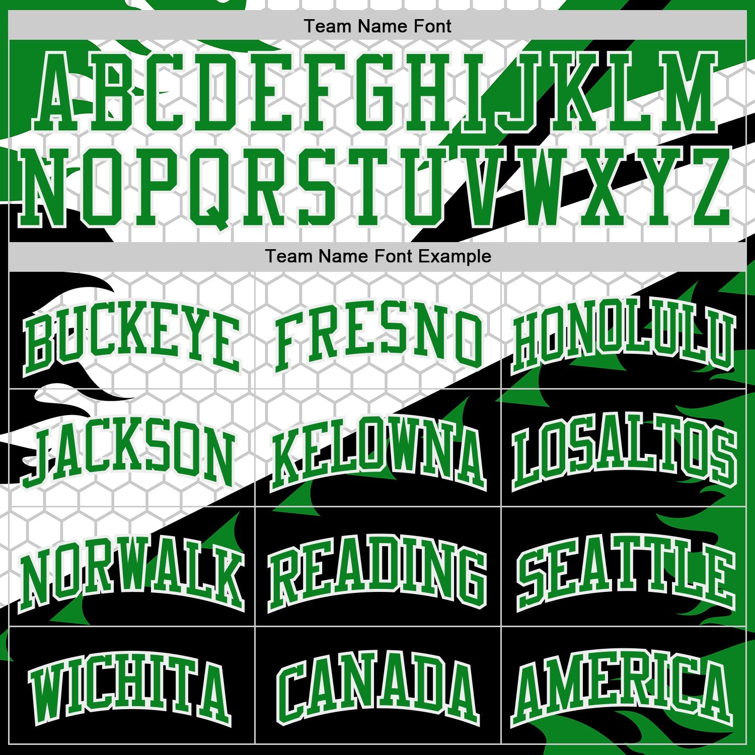 Custom White Grass Green-Black Irregular Fire Flames Round Neck Sublimation Basketball Uniform Jersey view 3