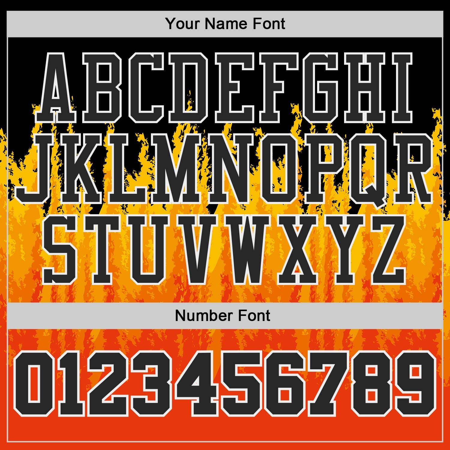 Custom Black Yellow White-Fire Red Blazing Flames Round Neck Sublimation Basketball Uniform Jersey view 4