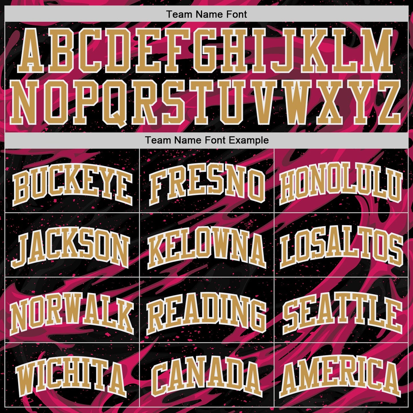 Custom Black Old Gold Hot Pink-White Irregular Fire Flames Round Neck Sublimation Basketball Uniform Jersey view 3