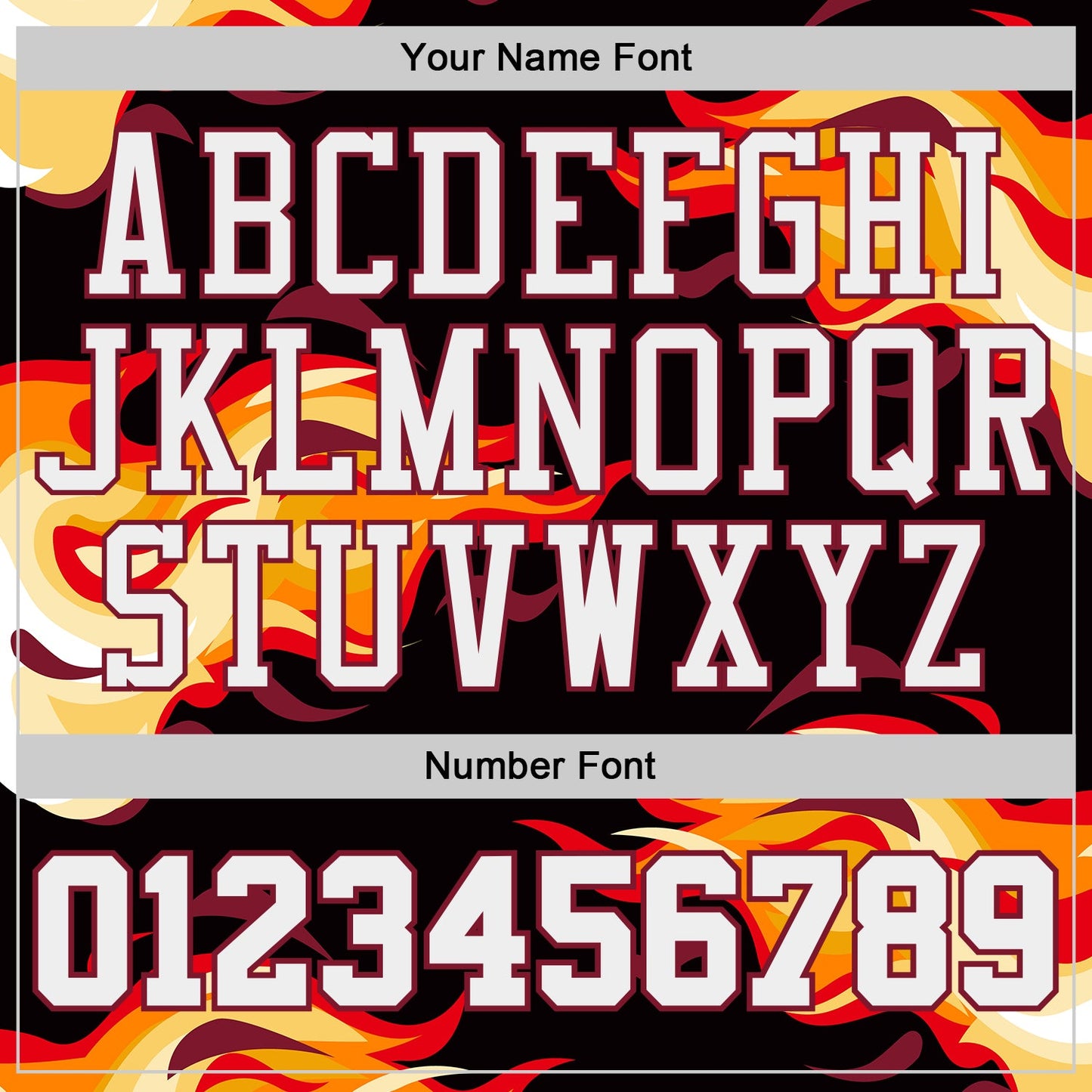 Custom Black White Yellow-Crimson Blazing Flames Round Neck Sublimation Basketball Uniform Jersey view 4