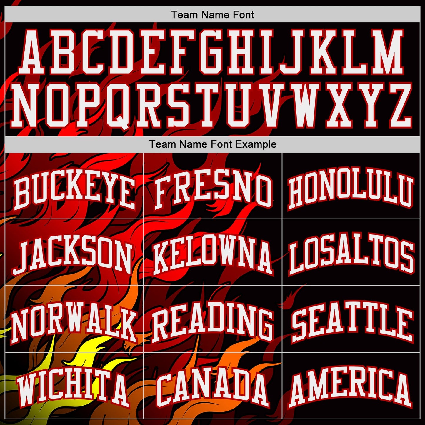 Custom Black White Yellow-Red Irregular Fire Flames Round Neck Sublimation Basketball Uniform Jersey view 3