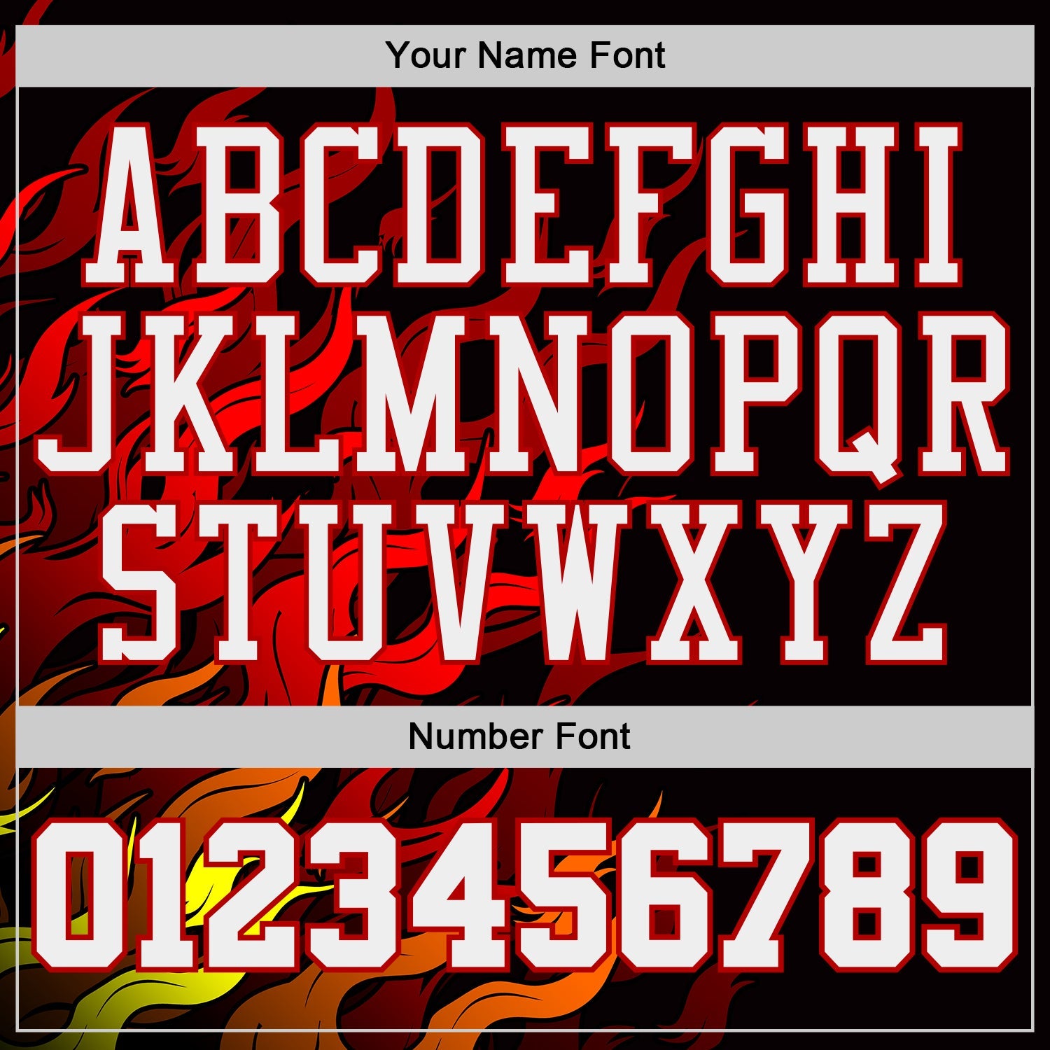 Custom Black White Yellow-Red Irregular Fire Flames Round Neck Sublimation Basketball Uniform Jersey view 4
