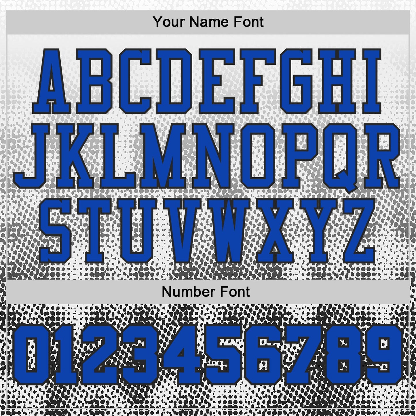 Custom White Thunder Blue-Black Gradient Dot Round Neck Sublimation Basketball Uniform Jersey view 4