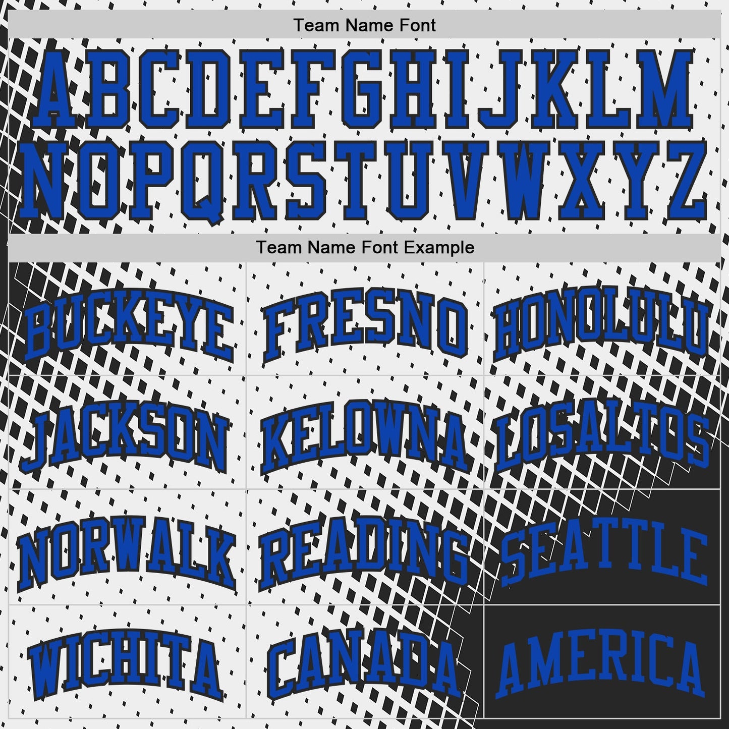 Custom White Thunder Blue-Black Gradient Dot Round Neck Sublimation Basketball Uniform Jersey view 3