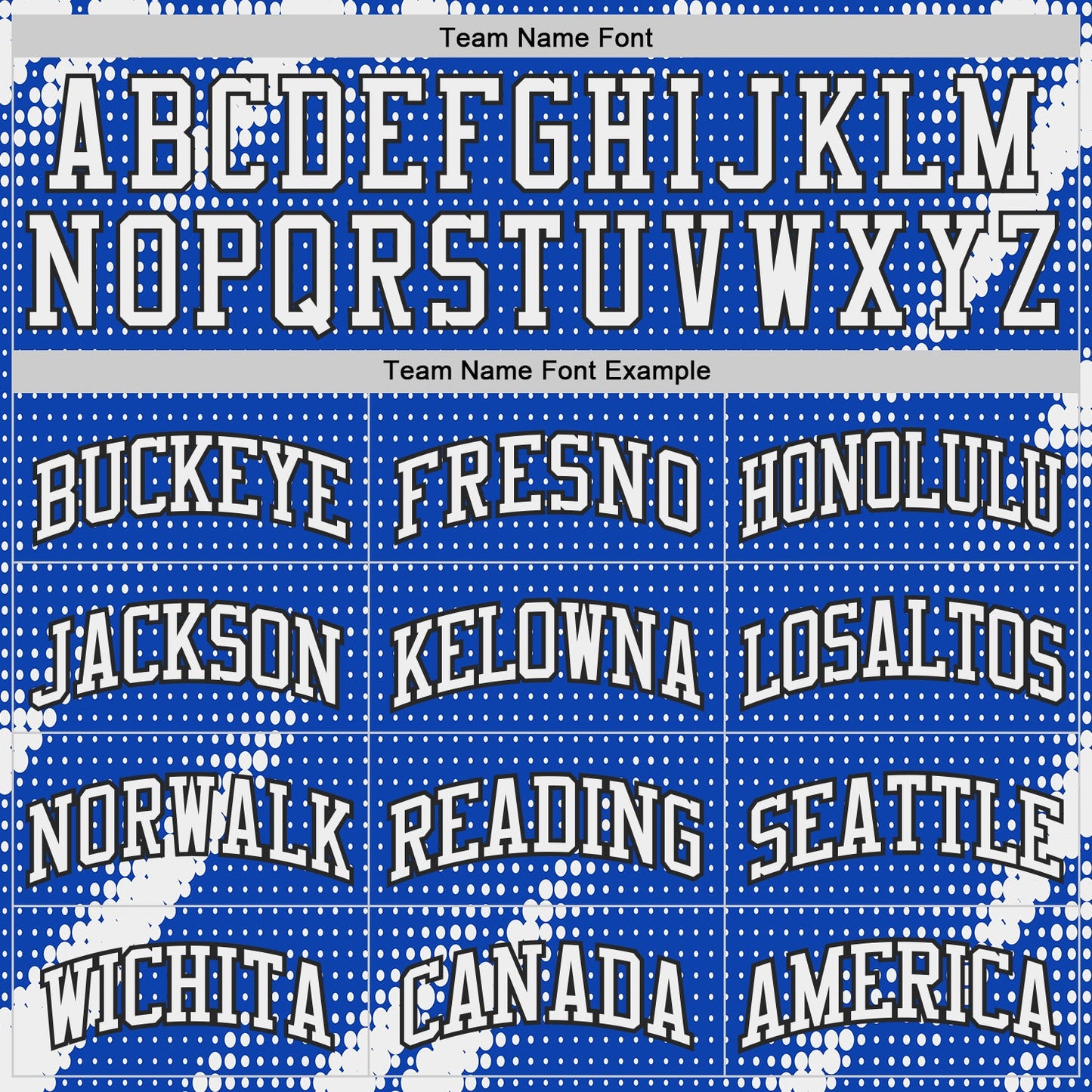 Custom Thunder Blue White-Black Gradient Dot Round Neck Sublimation Basketball Uniform Jersey view 3