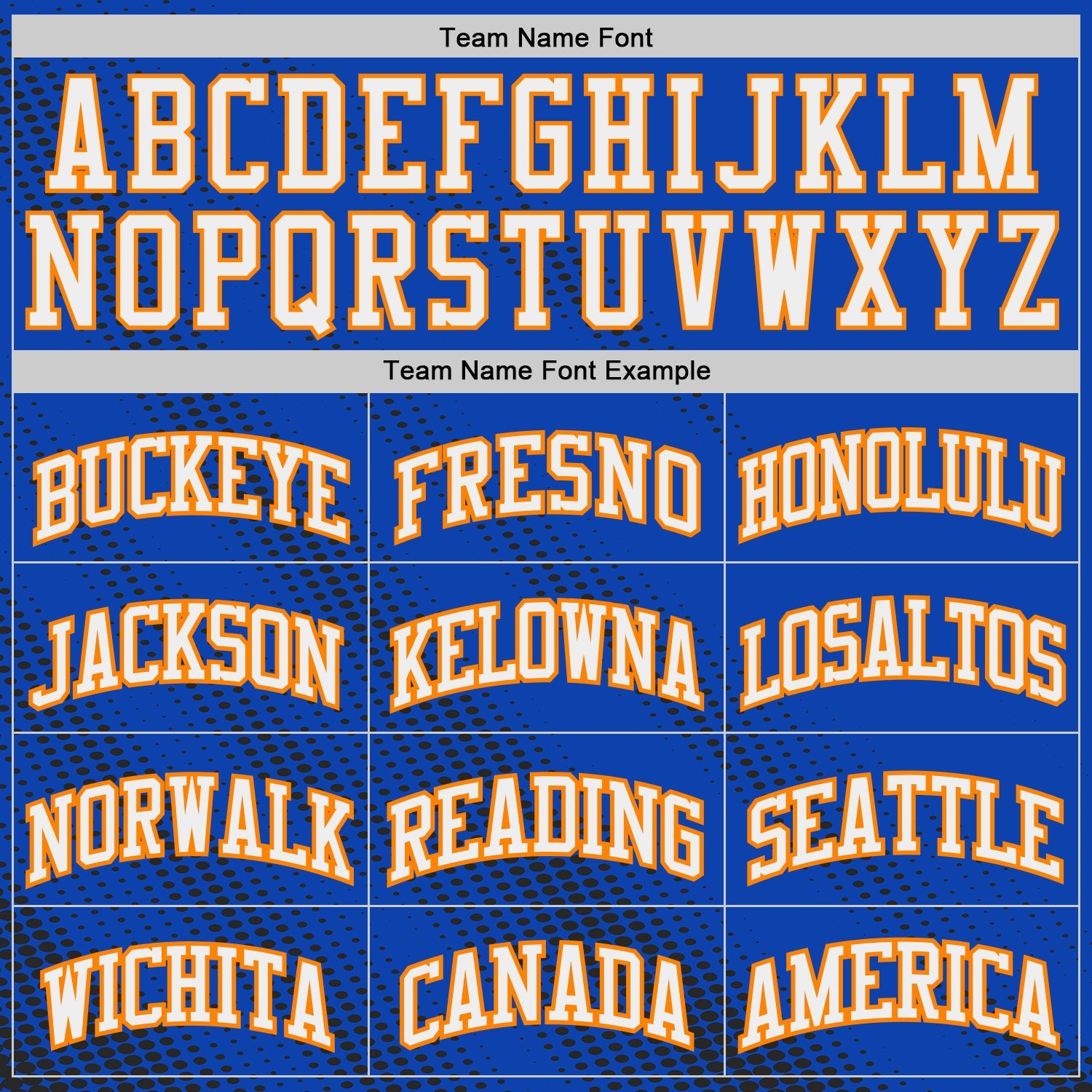 Custom Thunder Blue White Bay Orange-Black Gradient Dot Round Neck Sublimation Basketball Uniform Jersey view 3