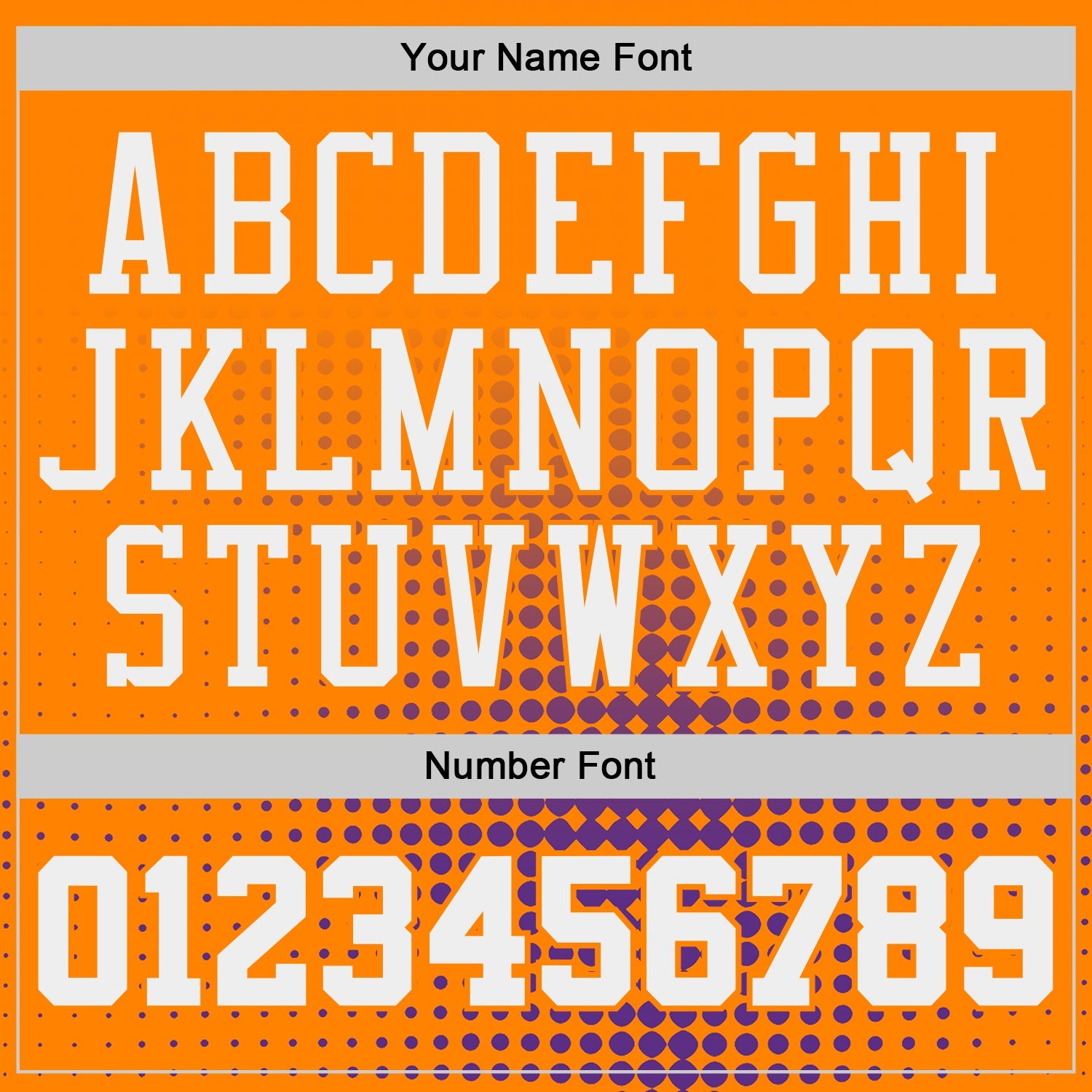 Custom Bay Orange White-Purple Gradient Dot Round Neck Sublimation Basketball Uniform Jersey view 4